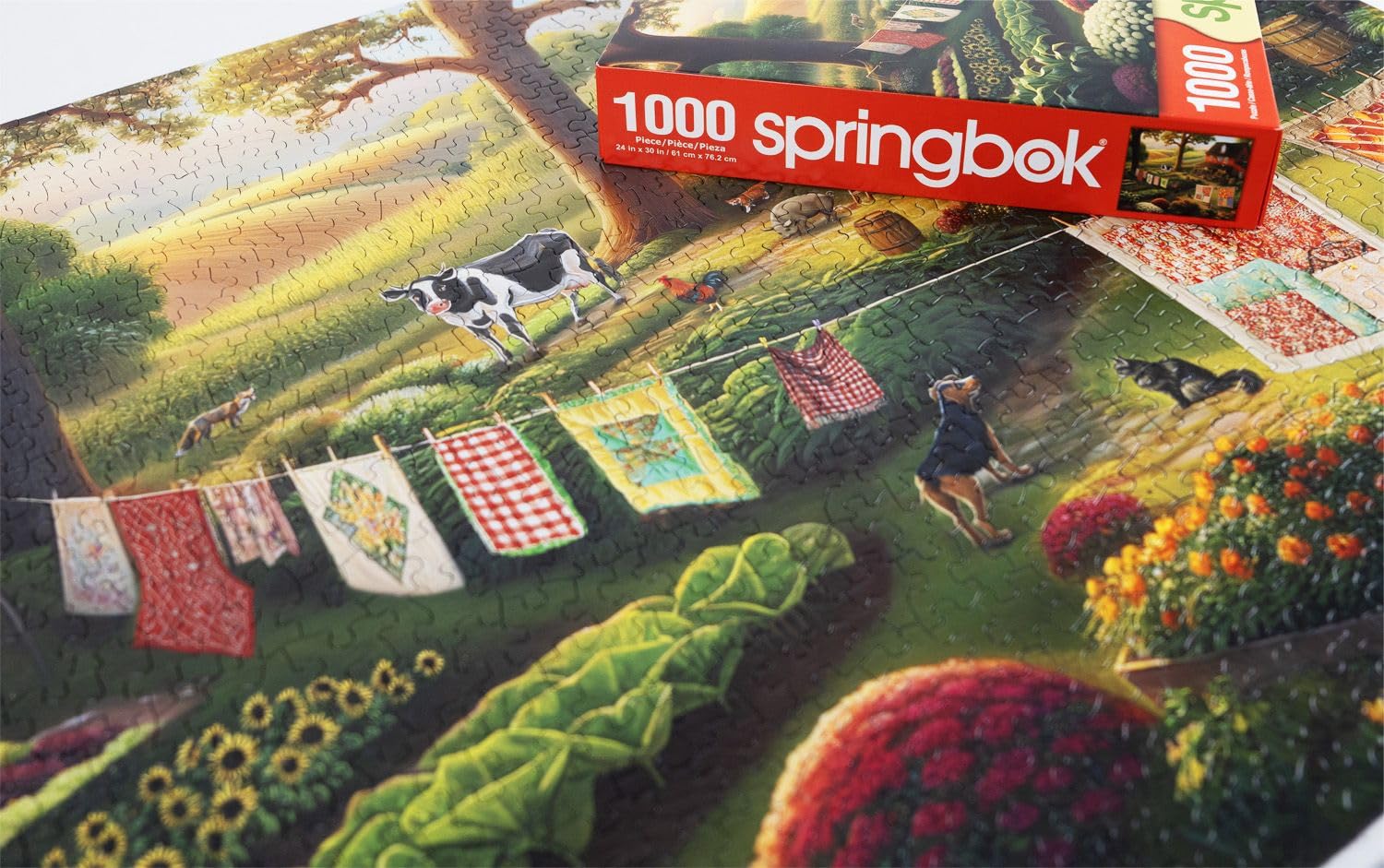Foto 4 | Rompecabezas Springbok Country Farm Life 1000 Piezas - Venta Internacional.