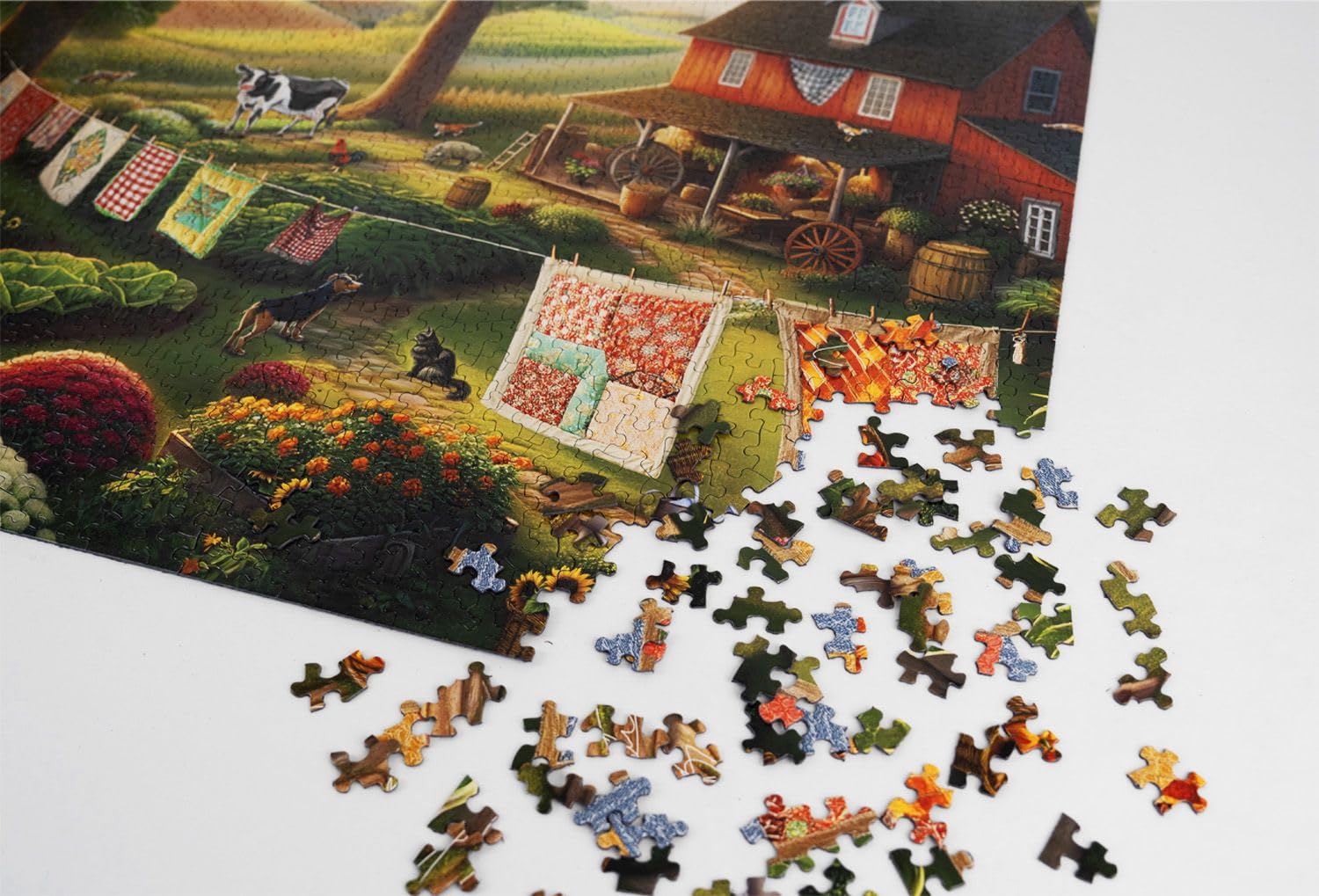 Foto 6 | Rompecabezas Springbok Country Farm Life 1000 Piezas - Venta Internacional.