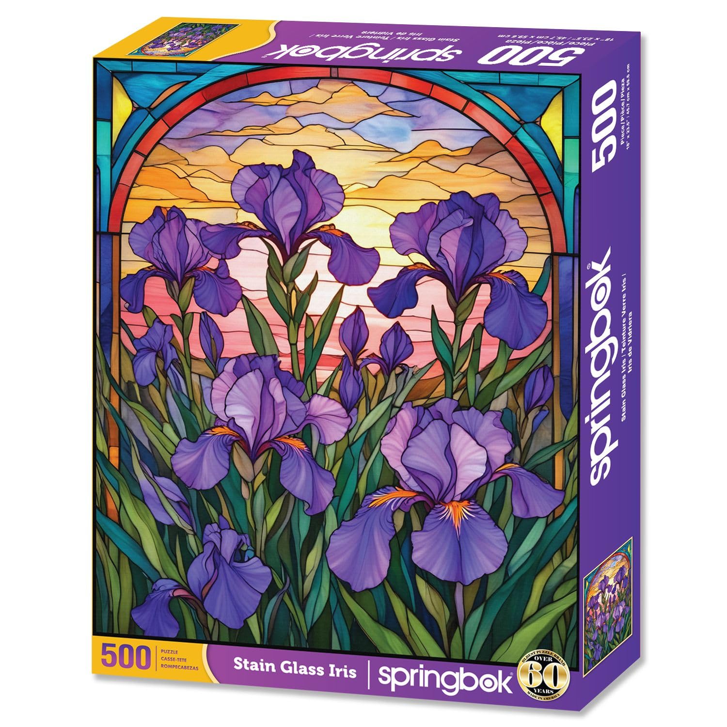 Foto 3 pulgar | Rompecabezas Springbok Con Forma De Iris Con Forma De Iris, 500 Piezas, Para Adultos - Venta Internacional.