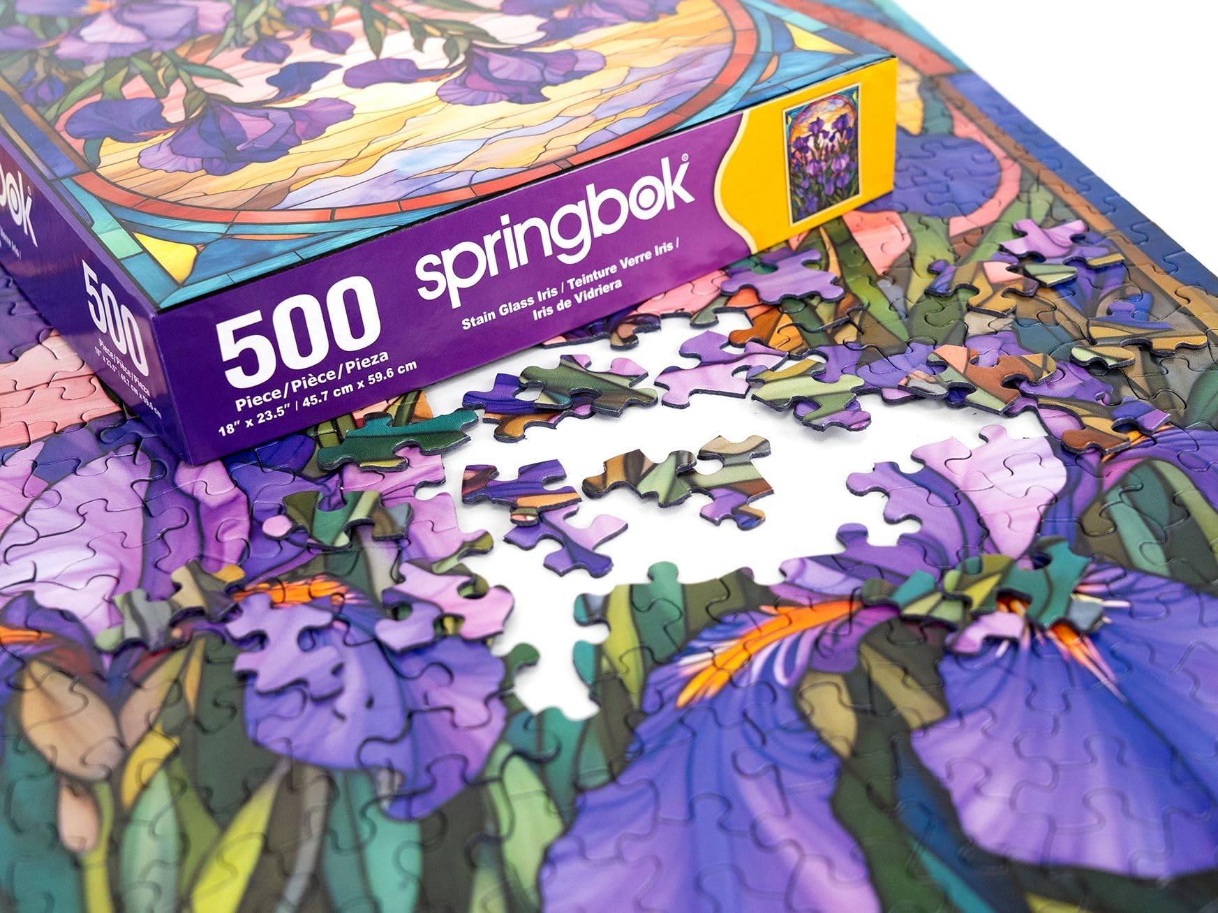 Foto 6 pulgar | Rompecabezas Springbok Con Forma De Iris Con Forma De Iris, 500 Piezas, Para Adultos - Venta Internacional.