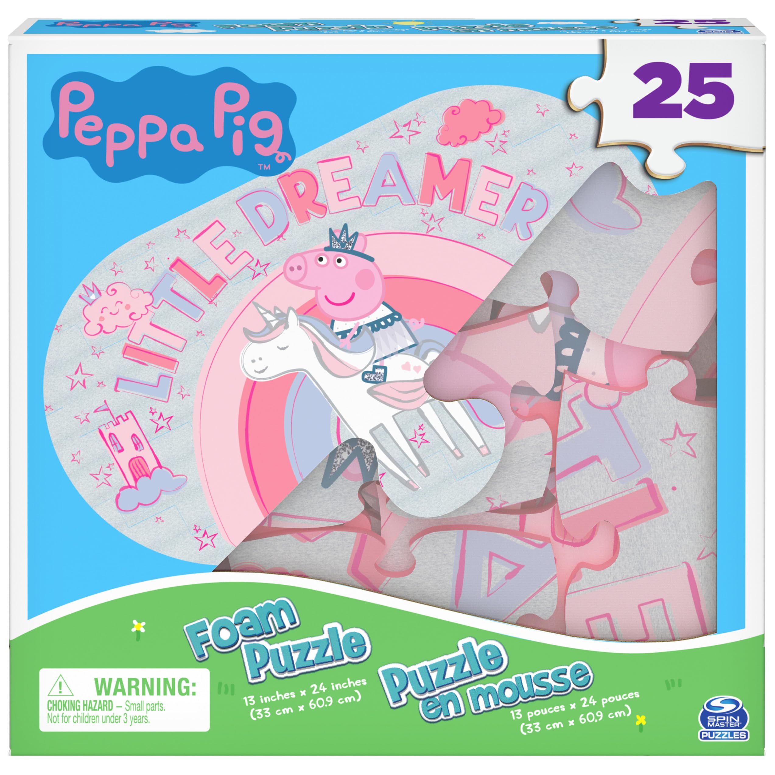 Foto 2 pulgar | Puzzle De Espuma Spin Master Games Peppa Pig, 25 Piezas - Venta Internacional.