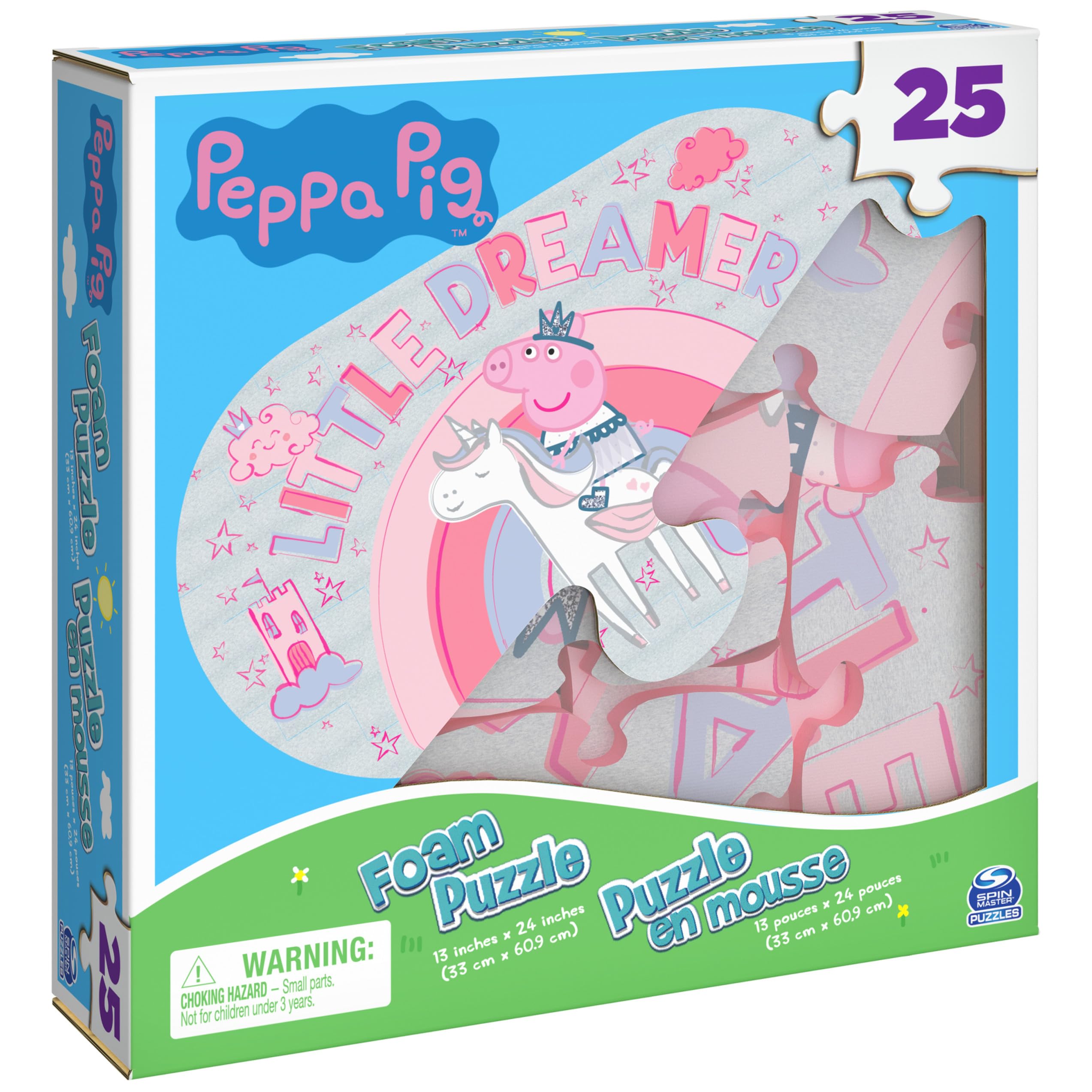 Foto 5 pulgar | Puzzle De Espuma Spin Master Games Peppa Pig, 25 Piezas - Venta Internacional.