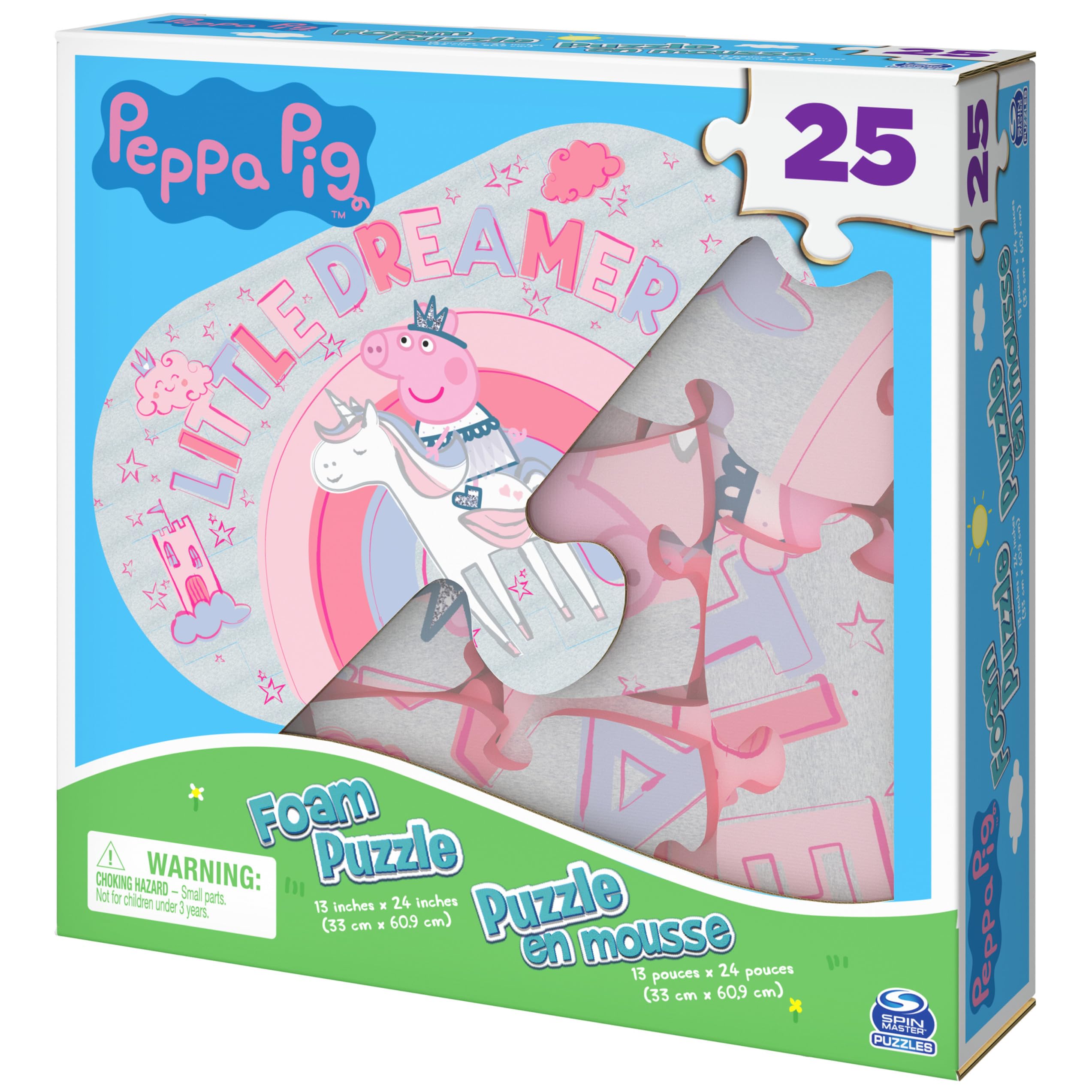 Foto 6 pulgar | Puzzle De Espuma Spin Master Games Peppa Pig, 25 Piezas - Venta Internacional.