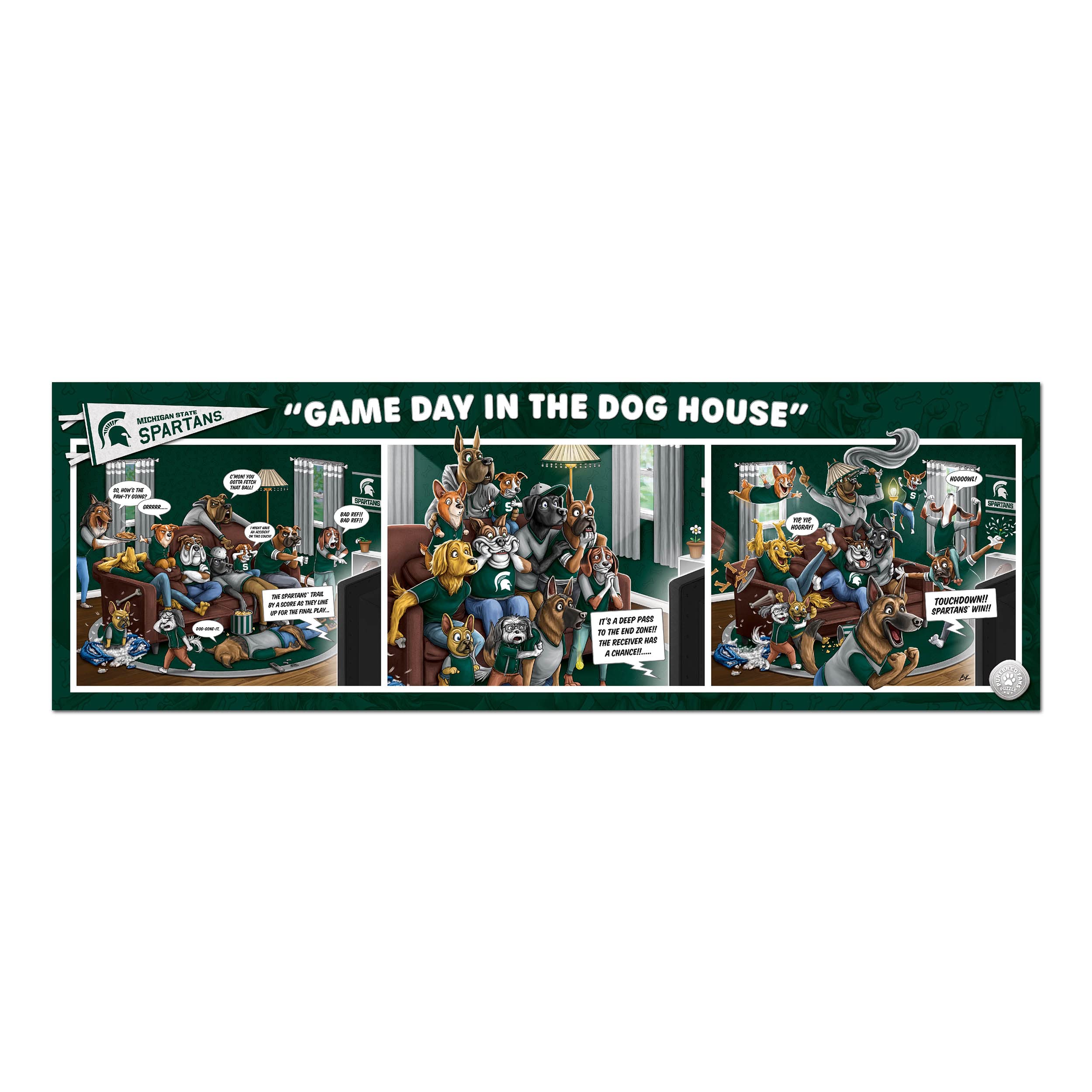 Foto 4 pulgar | Puzzle Youthefan De La Ncaa Michigan State Spartans, 1000 Unidades - Venta Internacional.