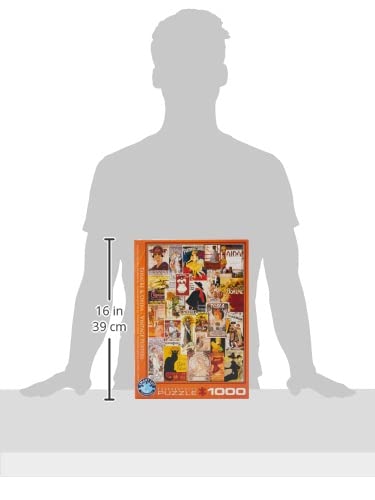Foto 4 pulgar | Puzzle Eurographics, Collage Vintage De Ópera Y Teatro, 1000 Piezas - Venta Internacional.