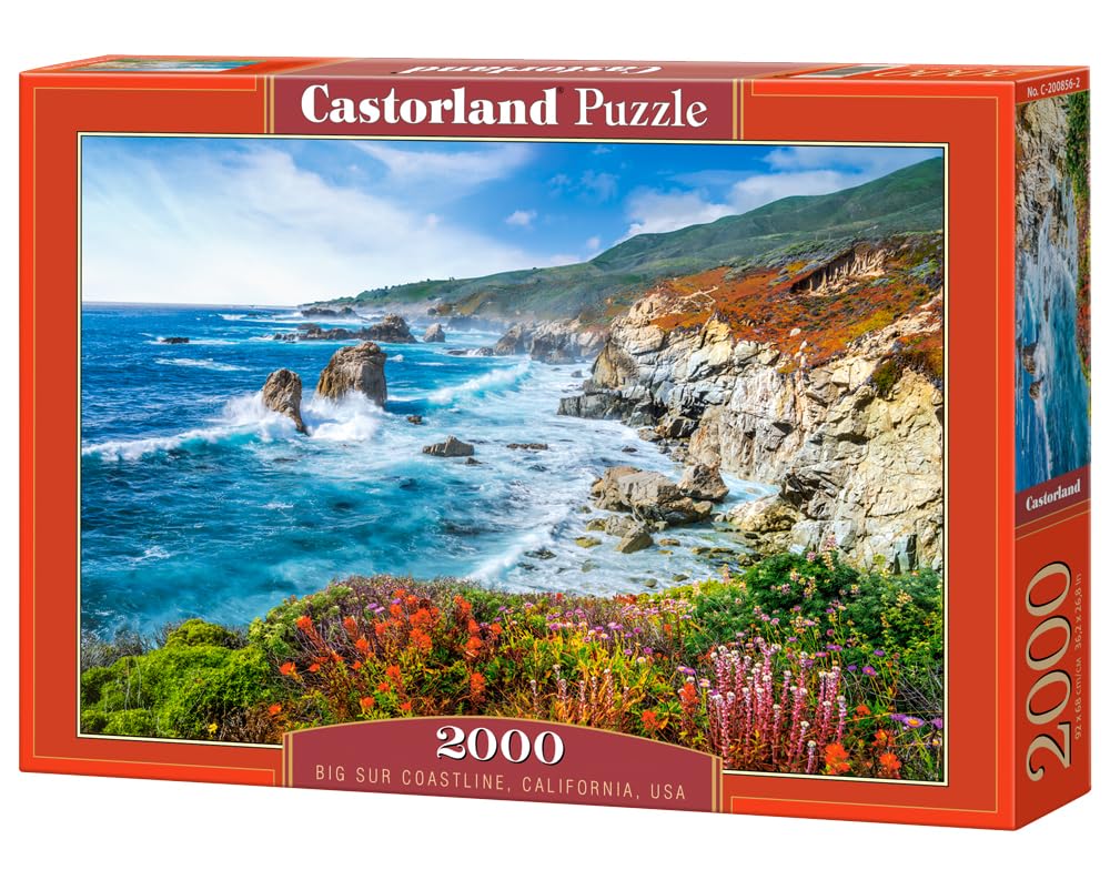 Foto 2 pulgar | Rompecabezas Castorland Big Sur Coastline 2000 Piezas - Venta Internacional.