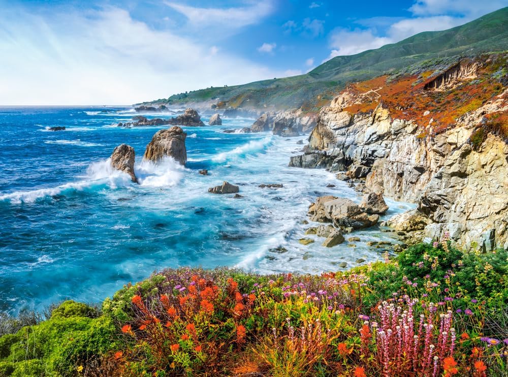 Foto 3 pulgar | Rompecabezas Castorland Big Sur Coastline 2000 Piezas - Venta Internacional.