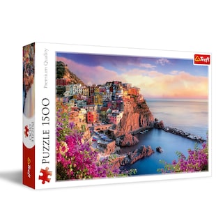 Foto 1 | Rompecabezas Trefl View Of Manarola 1500 Piezas 33 X 23 Cm - Venta Internacional.