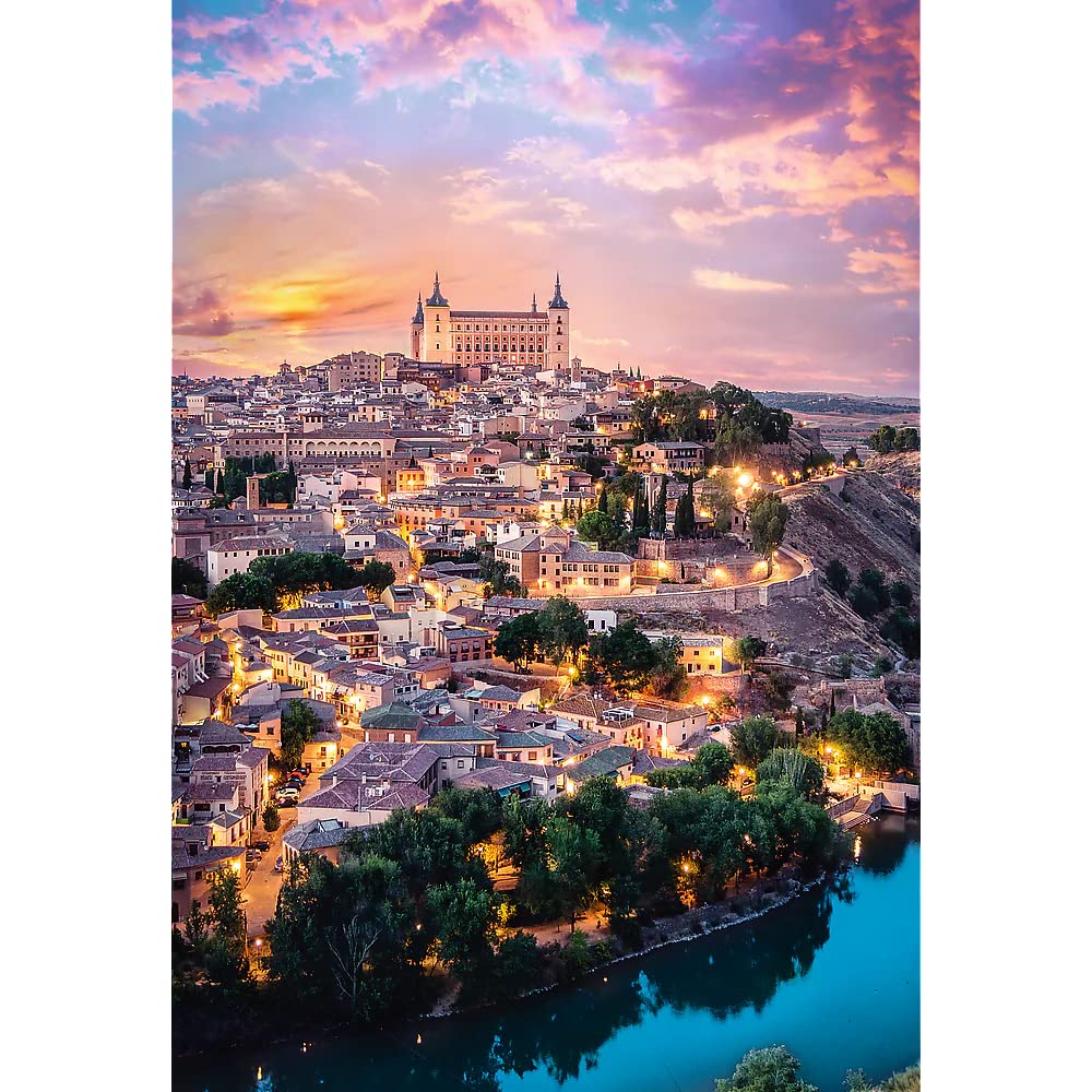 Foto 3 pulgar | Puzzle Trefl Rojo Toledo España 1500 Piezas - Venta Internacional.