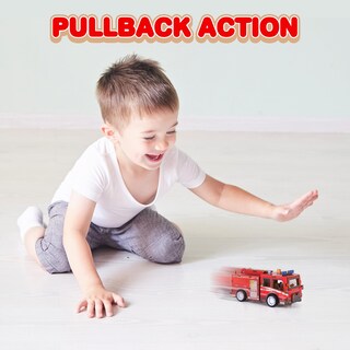 Foto 5 | Puzzle 3d Para Coche, Juguete, Arte, Creatividad, Camión De Bomberos, Madera, Niños Mayores De 3 Años - Venta Int