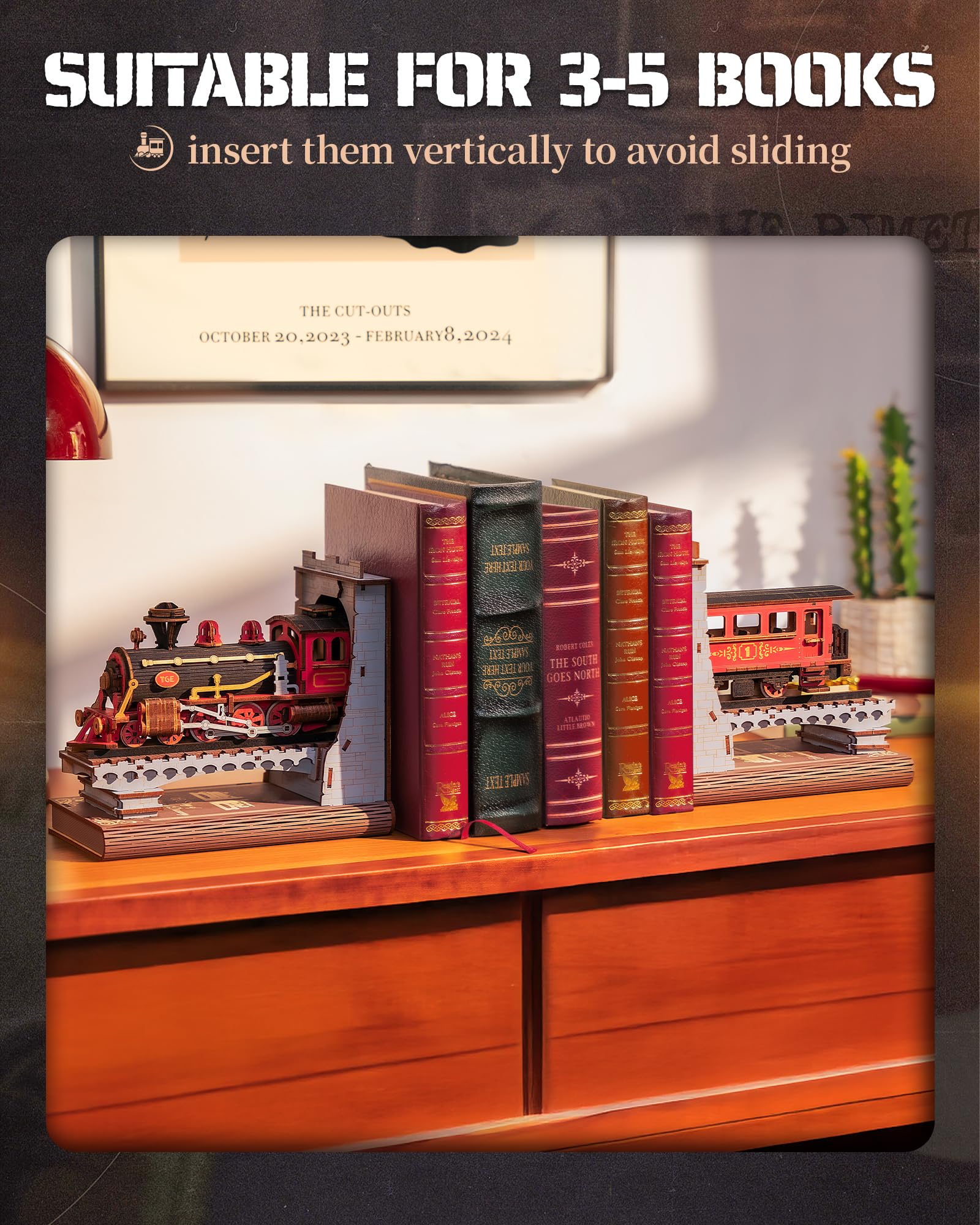 Foto 4 | Libro De Rompecabezas De Madera 3d Nook Rowood Century Train - Venta Internacional.