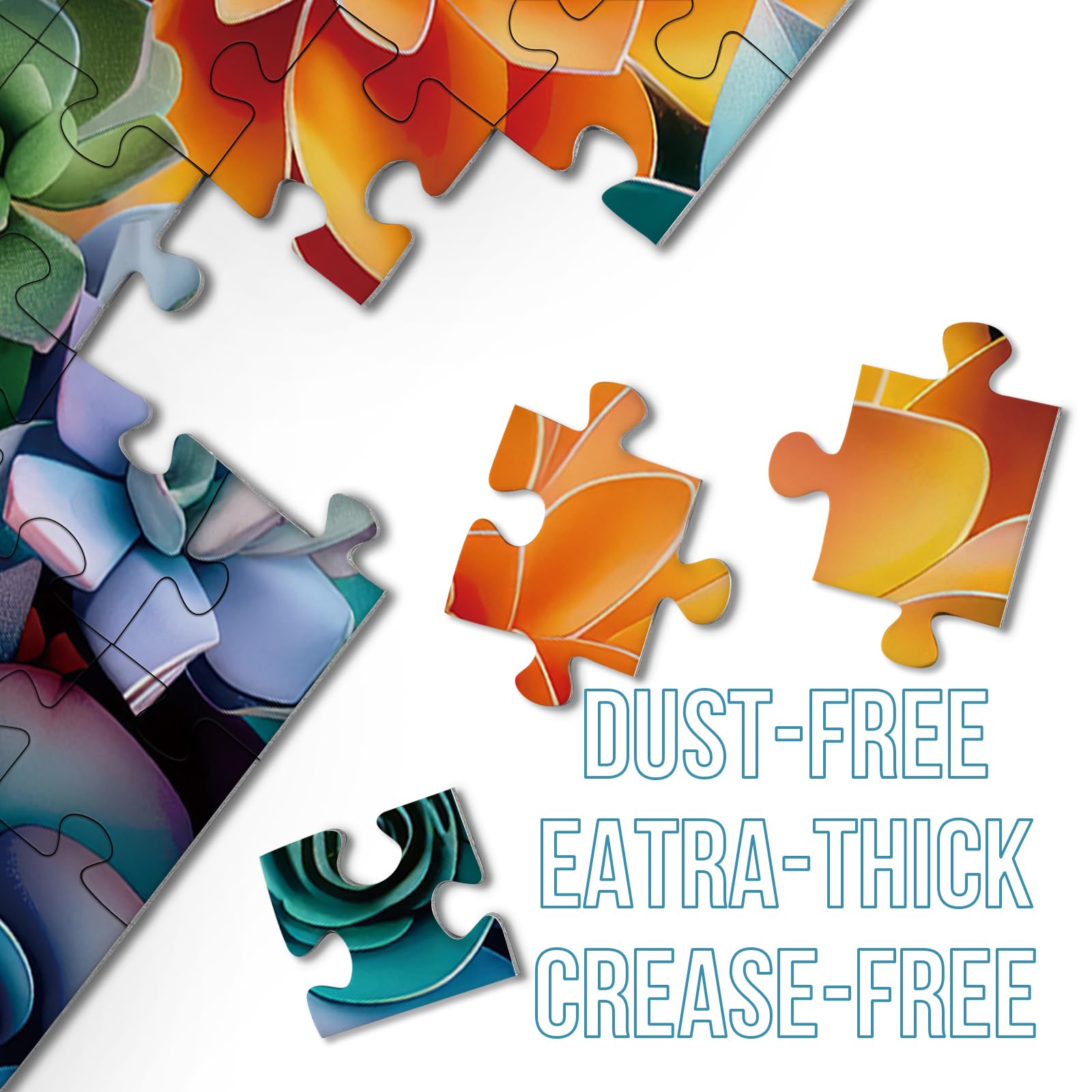 Foto 5 pulgar | Puzzle 3d Suculento De 1000 Piezas Para Adultos Bboldin - Venta Internacional.
