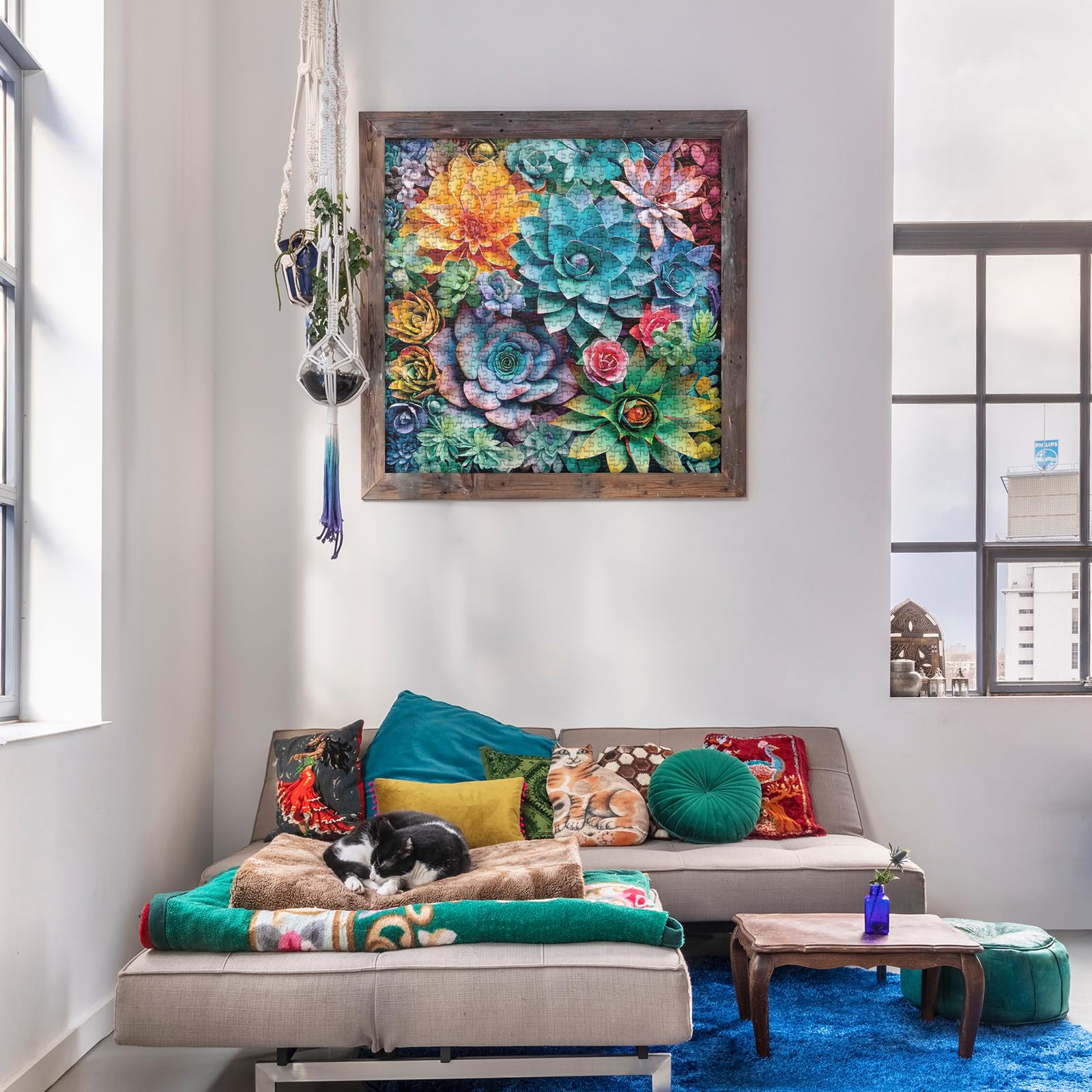 Foto 5 | Puzzle 3d Suculento De 1000 Piezas Para Adultos Bboldin - Venta Internacional.