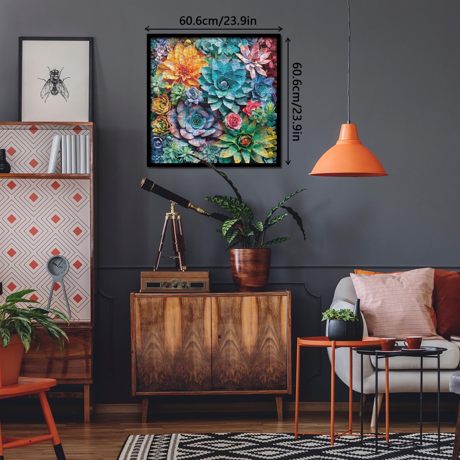 Foto 6 | Puzzle 3d Suculento De 1000 Piezas Para Adultos Bboldin - Venta Internacional.