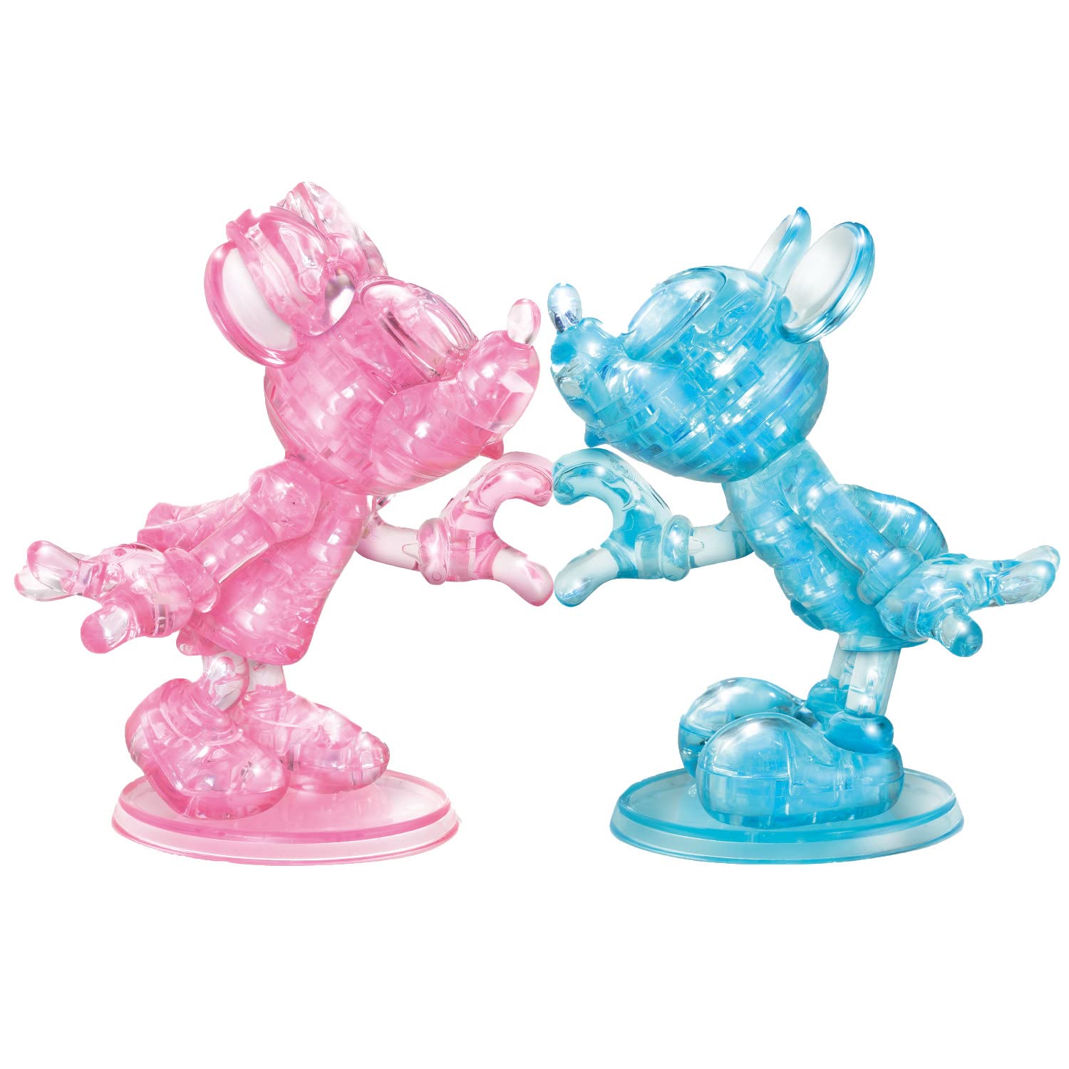 Foto 3 pulgar | Puzle De Cristal 3d Bepuzzled Disney Minnie Y Mickey Mouse - Venta Internacional.