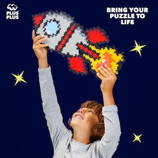 Foto 4 | Kit De Arte Pixelado 3d Puzzle Plus Plus Rocket De 500 Piezas Para Niños - Venta Internacional.
