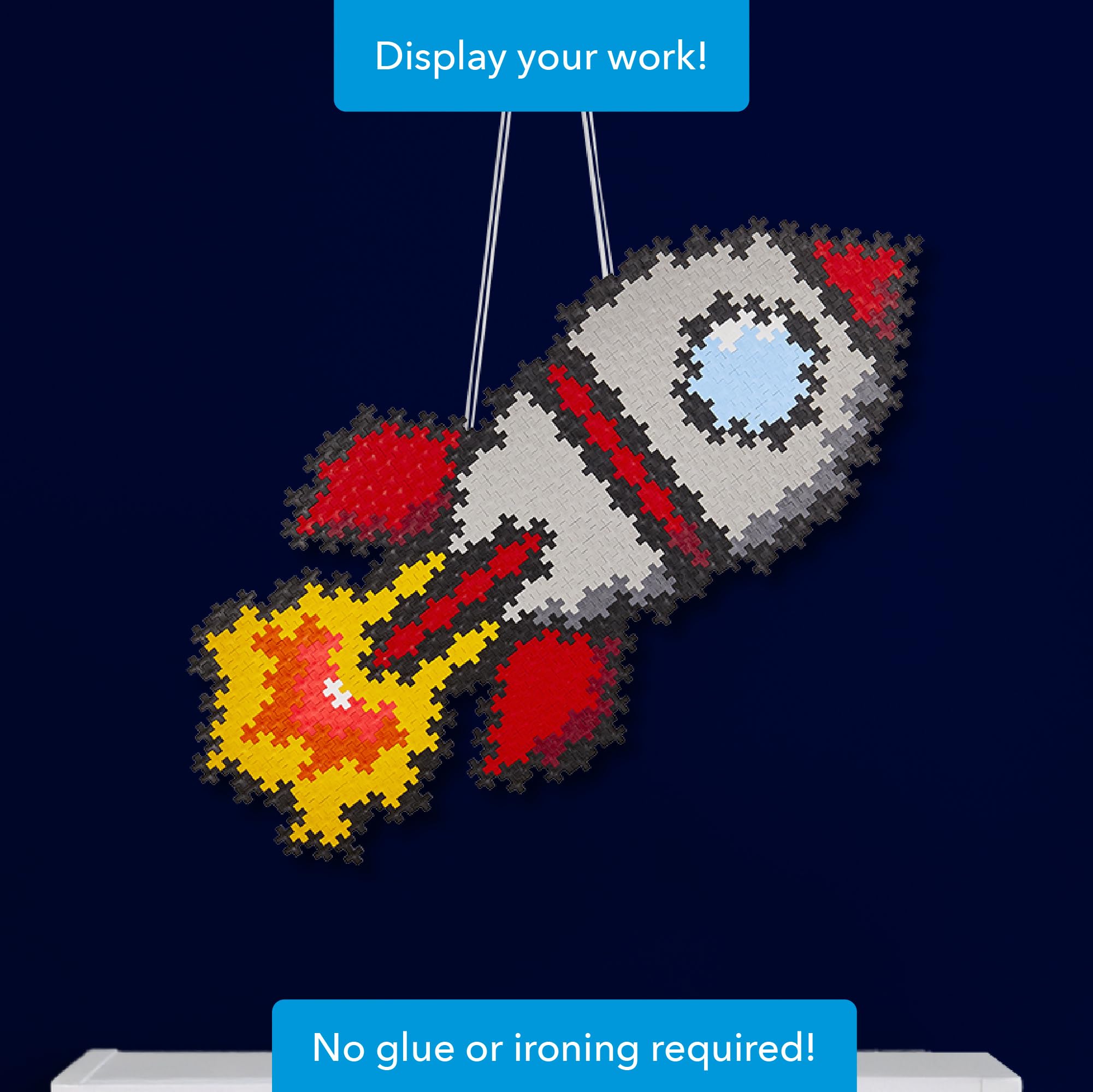 Foto 6 pulgar | Kit De Arte Pixelado 3d Puzzle Plus Plus Rocket De 500 Piezas Para Niños - Venta Internacional.
