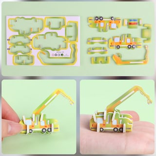 Foto 5 | Puzles Educativos De Dibujos Animados En 3d Ccinee Aircraft Para Niños X25 - Venta Internacional.