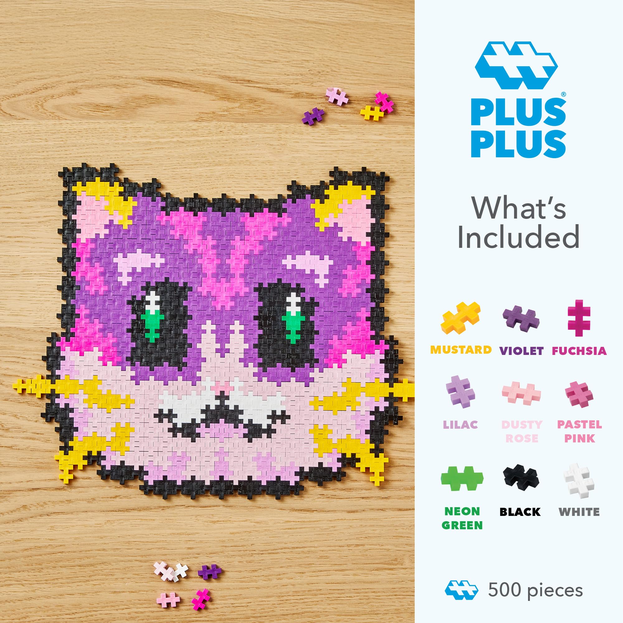 Foto 4 pulgar | Minibloques De Etiquetas Entrelazados De Puzzle Plus Plus, 500 Piezas - Venta Internacional.