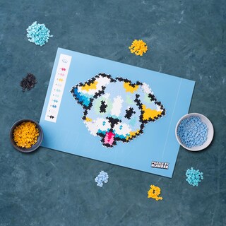 Foto 2 | Kit De Arte Pixelado 3d Puzzle Plus Plus De 500 Piezas Para Niños, Diseño De Cachorro - Venta Internacional.