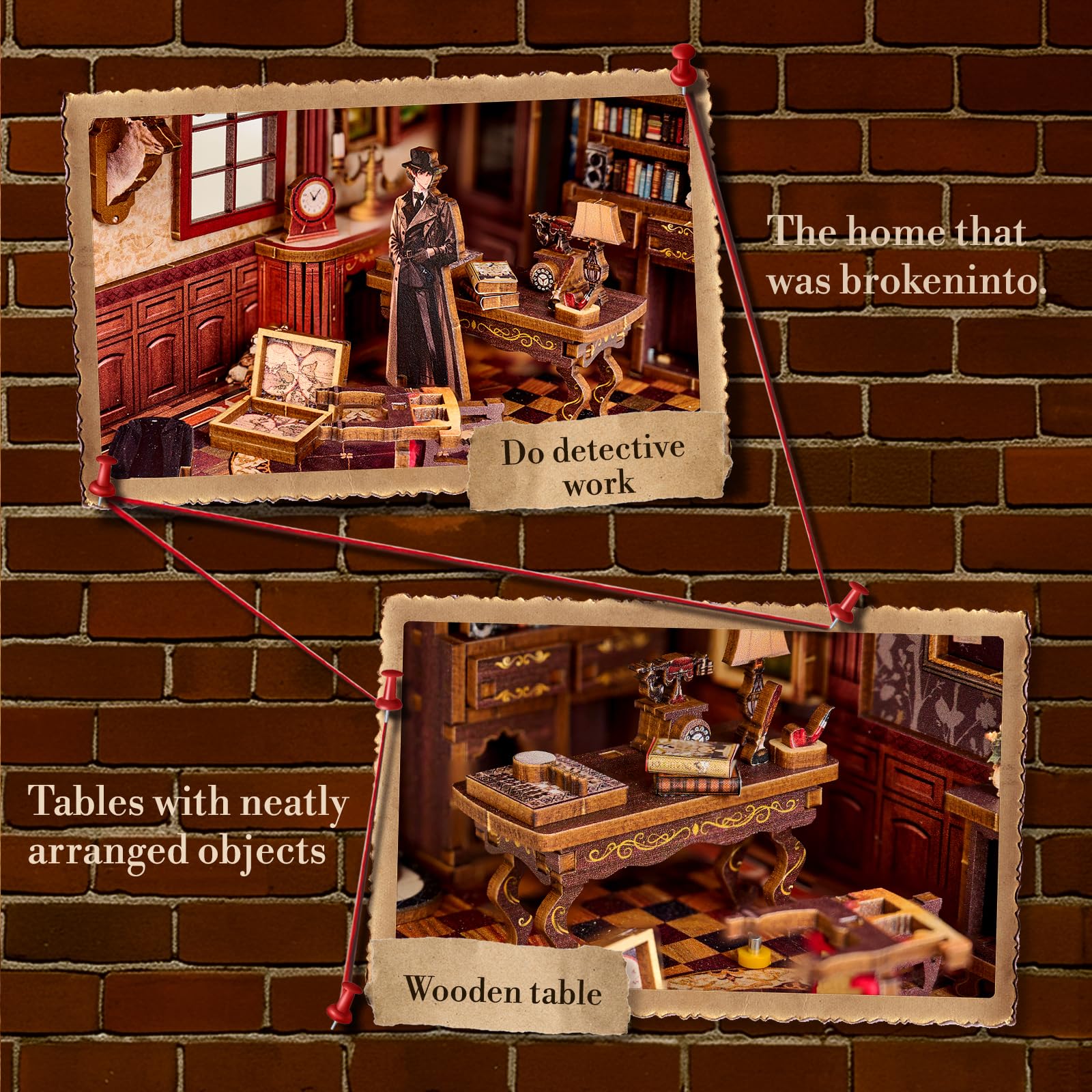 Foto 4 pulgar | Kit Book Nook Kit Marycele Book Nook Kit Para Adultos 3d De Madera - Venta Internacional.