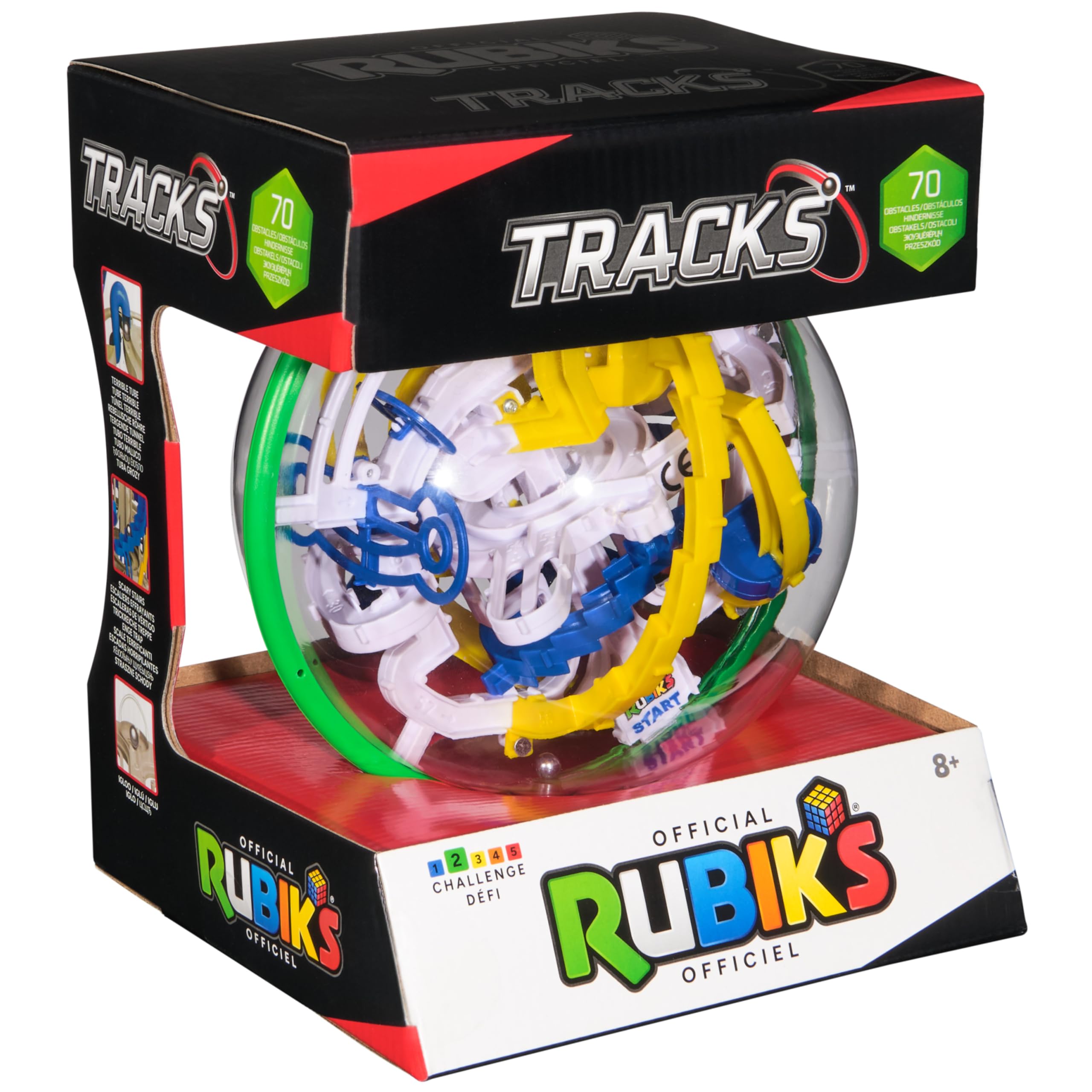 Foto 7 | Juego 3d Gravity Maze Y Rompecabezas 3d Rubik's Tracks 70 Sphere - Venta Internacional.