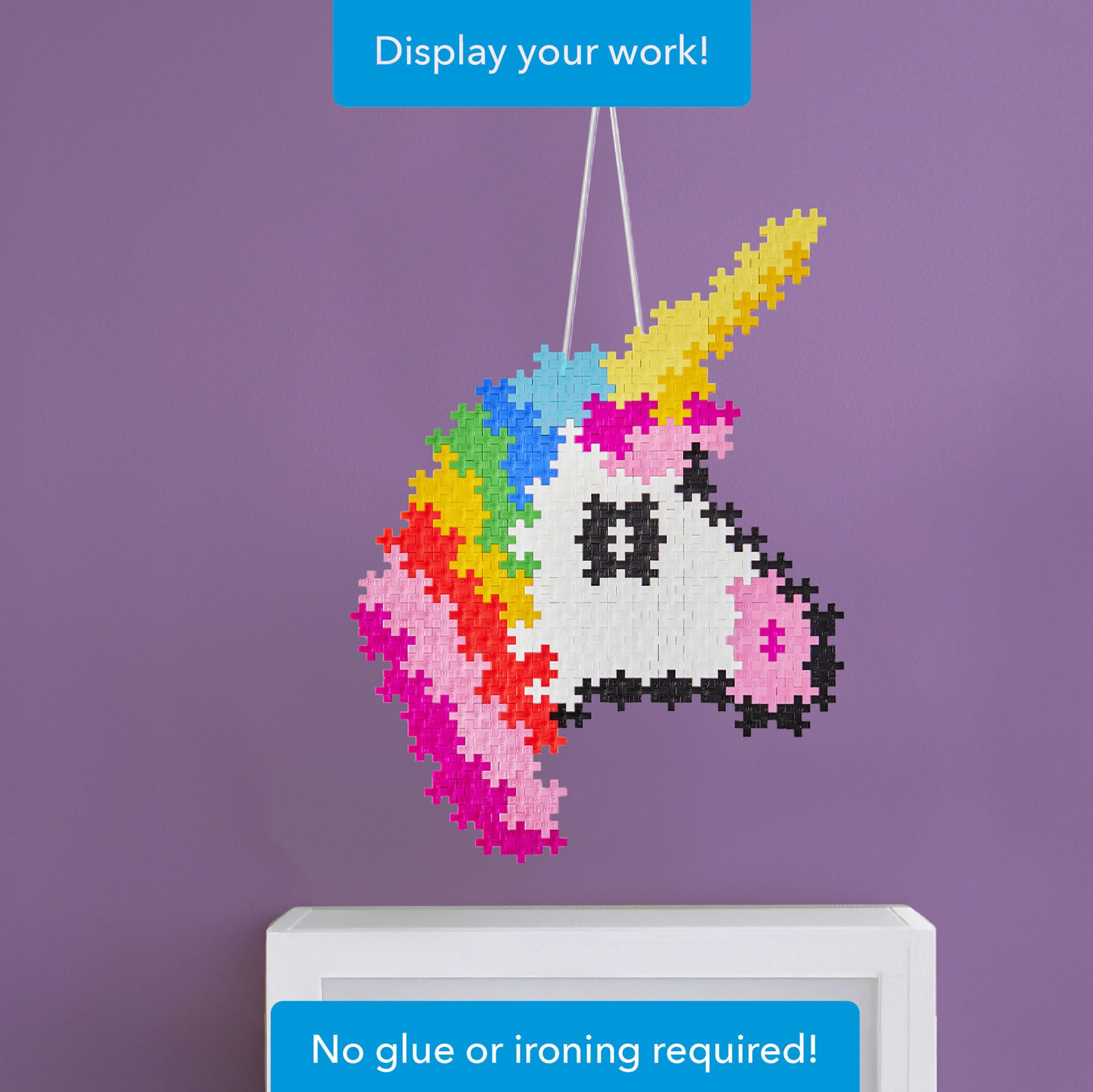Foto 6 pulgar | Kit De Arte Pixelado 3d Puzzle Plus Plus Con Forma De Unicornio, 250 Piezas, De 5 A 12 Años - Venta Internacional.