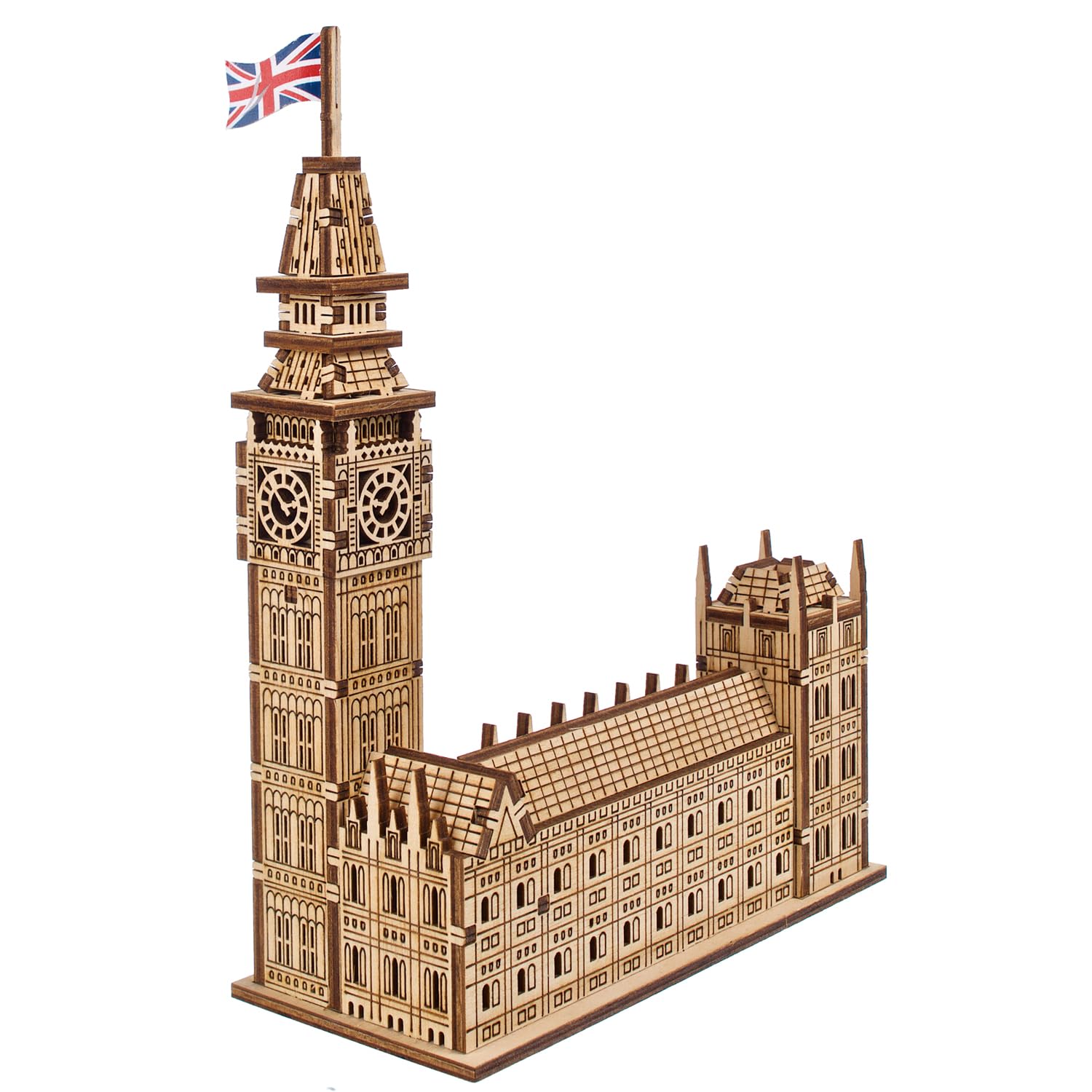 Foto 2 pulgar | Juego De Maquetas 3d Ugears Big Ben De Madera Para Adultos, 63 Unidades - Venta Internacional.