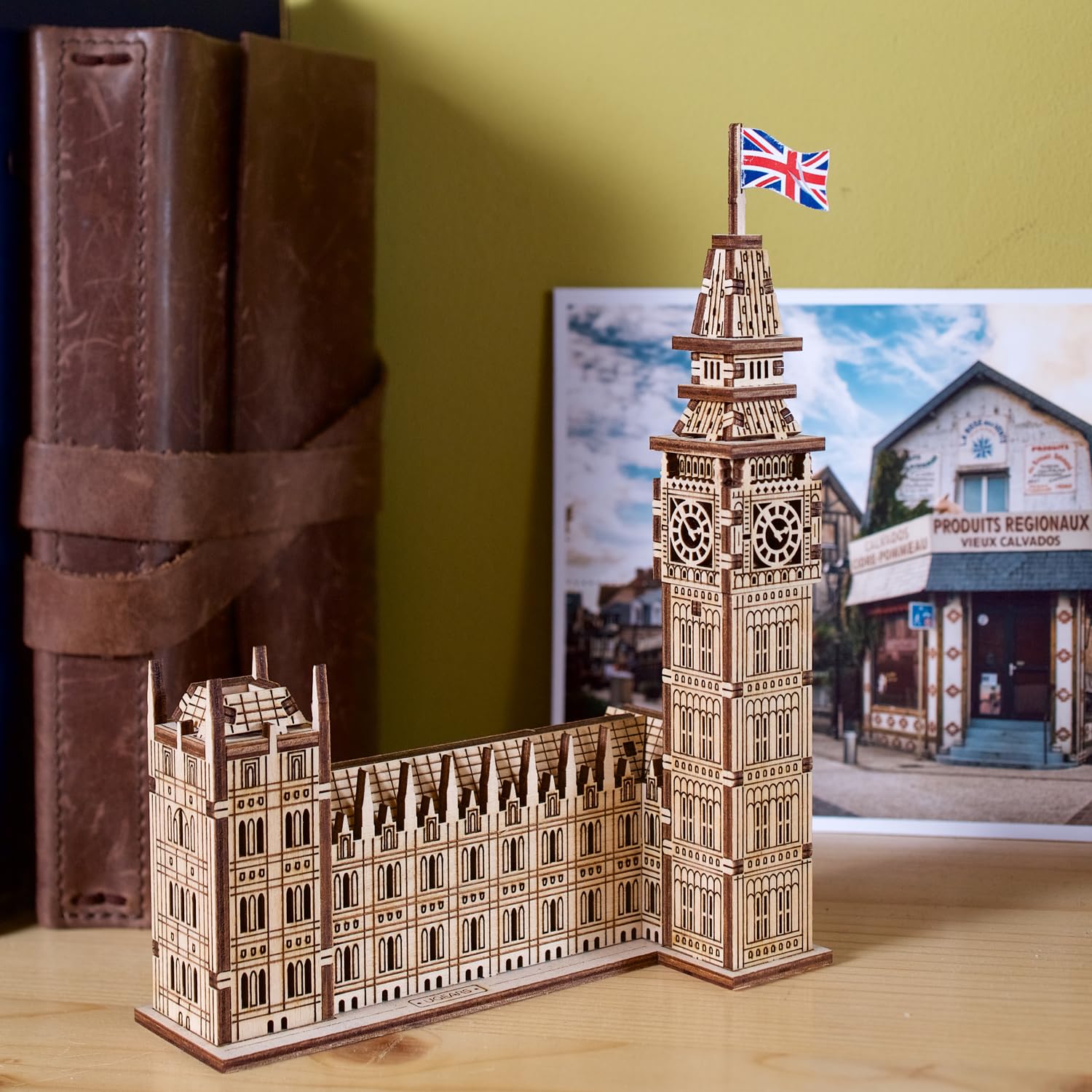Foto 6 | Juego De Maquetas 3d Ugears Big Ben De Madera Para Adultos, 63 Unidades - Venta Internacional.