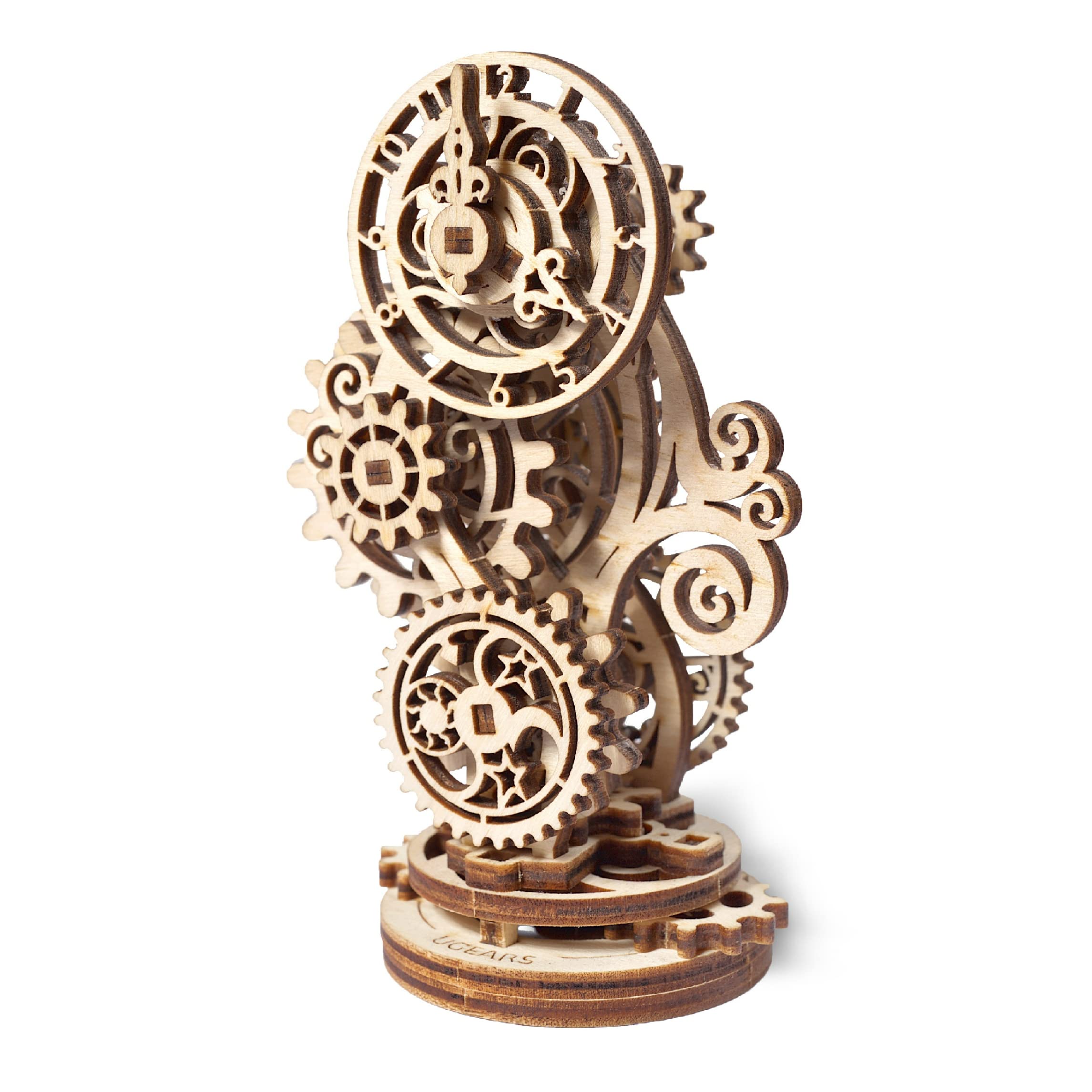 Foto 1 | Reloj Steampunk De Madera 3d Ugears Para Adultos, 40 Unidades - Venta Internacional.