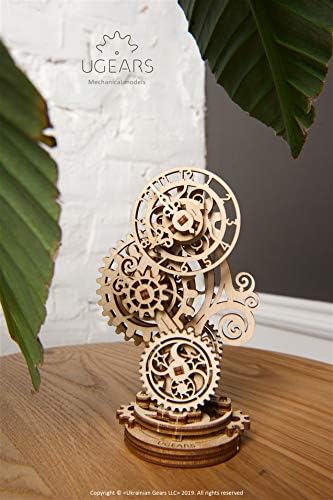Foto 7 | Reloj Steampunk De Madera 3d Ugears Para Adultos, 40 Unidades - Venta Internacional.
