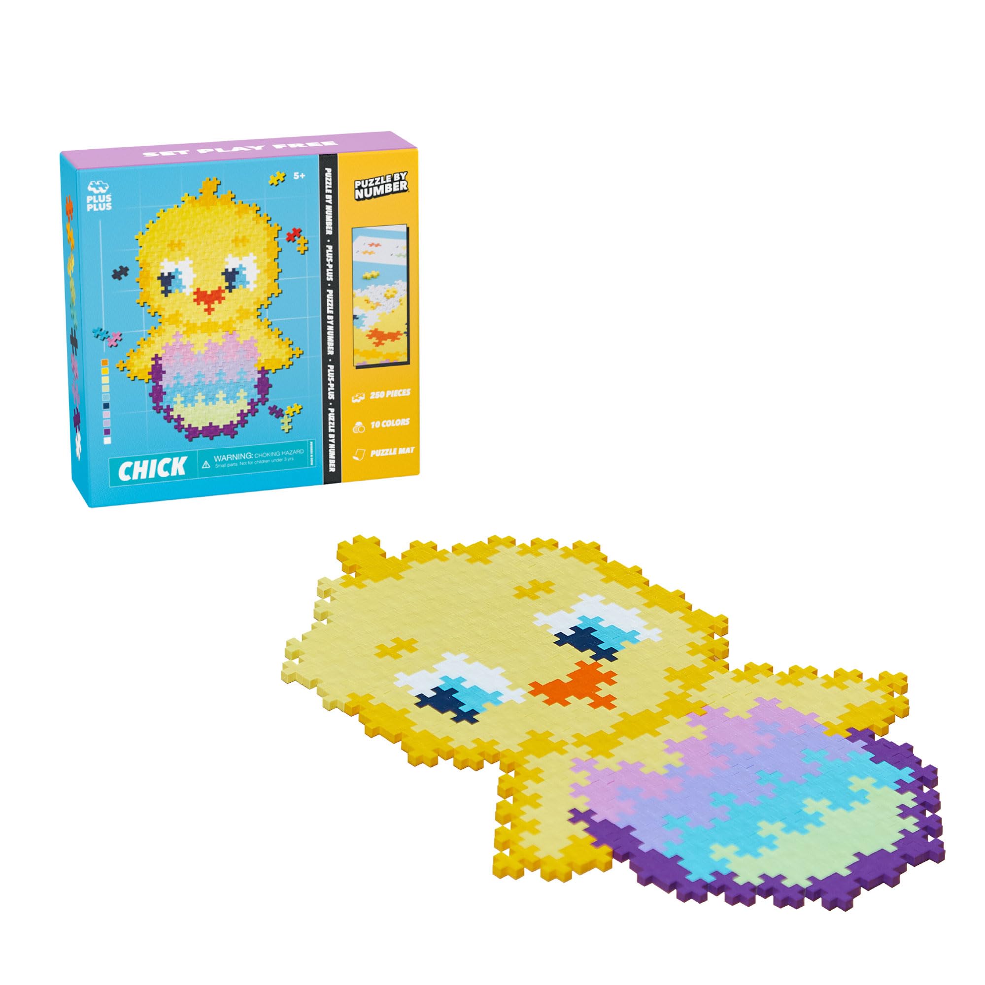 Foto 2 pulgar | Puzzle Plus Plus Puzzle Por Número 250 Piezas Chick - Venta Internacional.