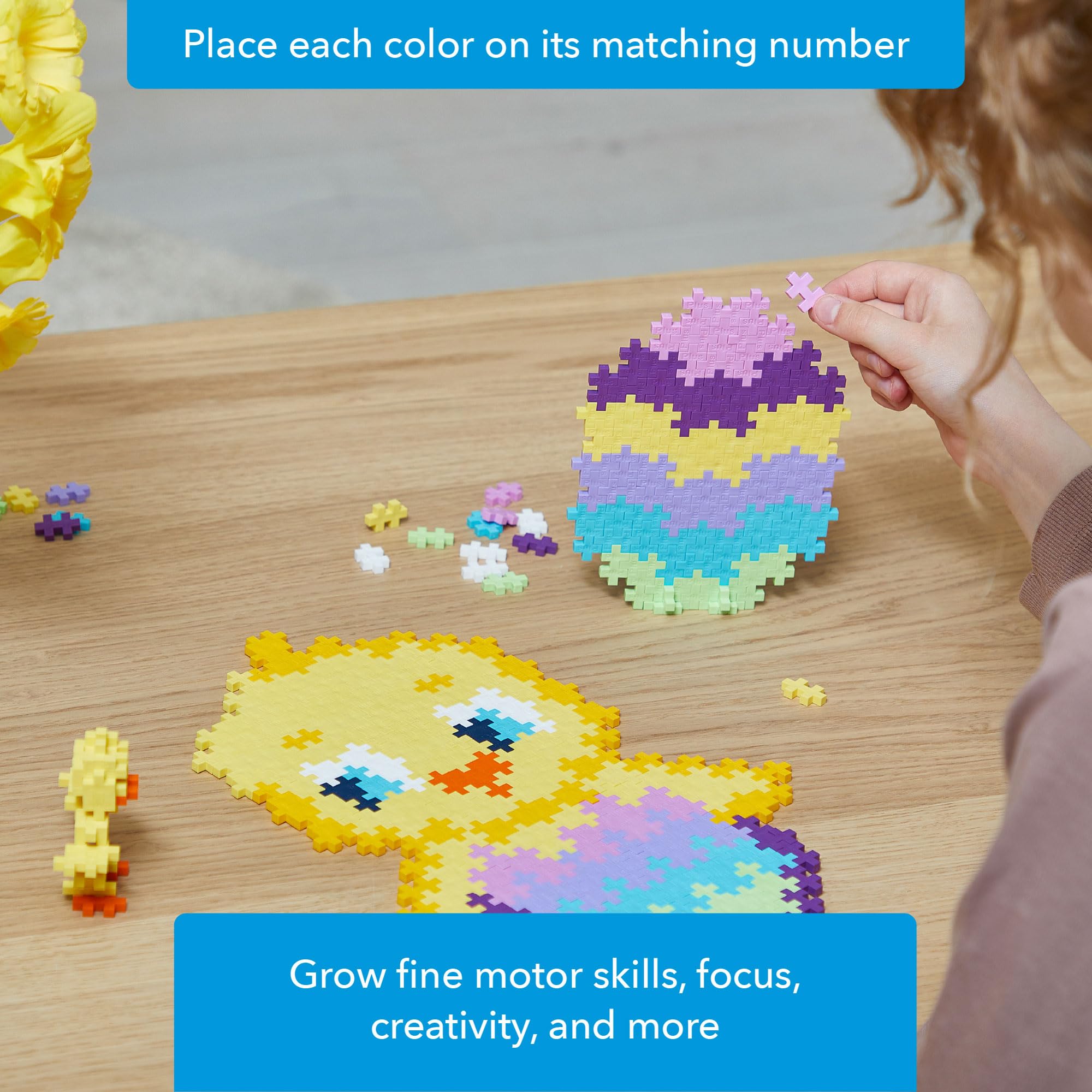 Foto 4 pulgar | Puzzle Plus Plus Puzzle Por Número 250 Piezas Chick - Venta Internacional.