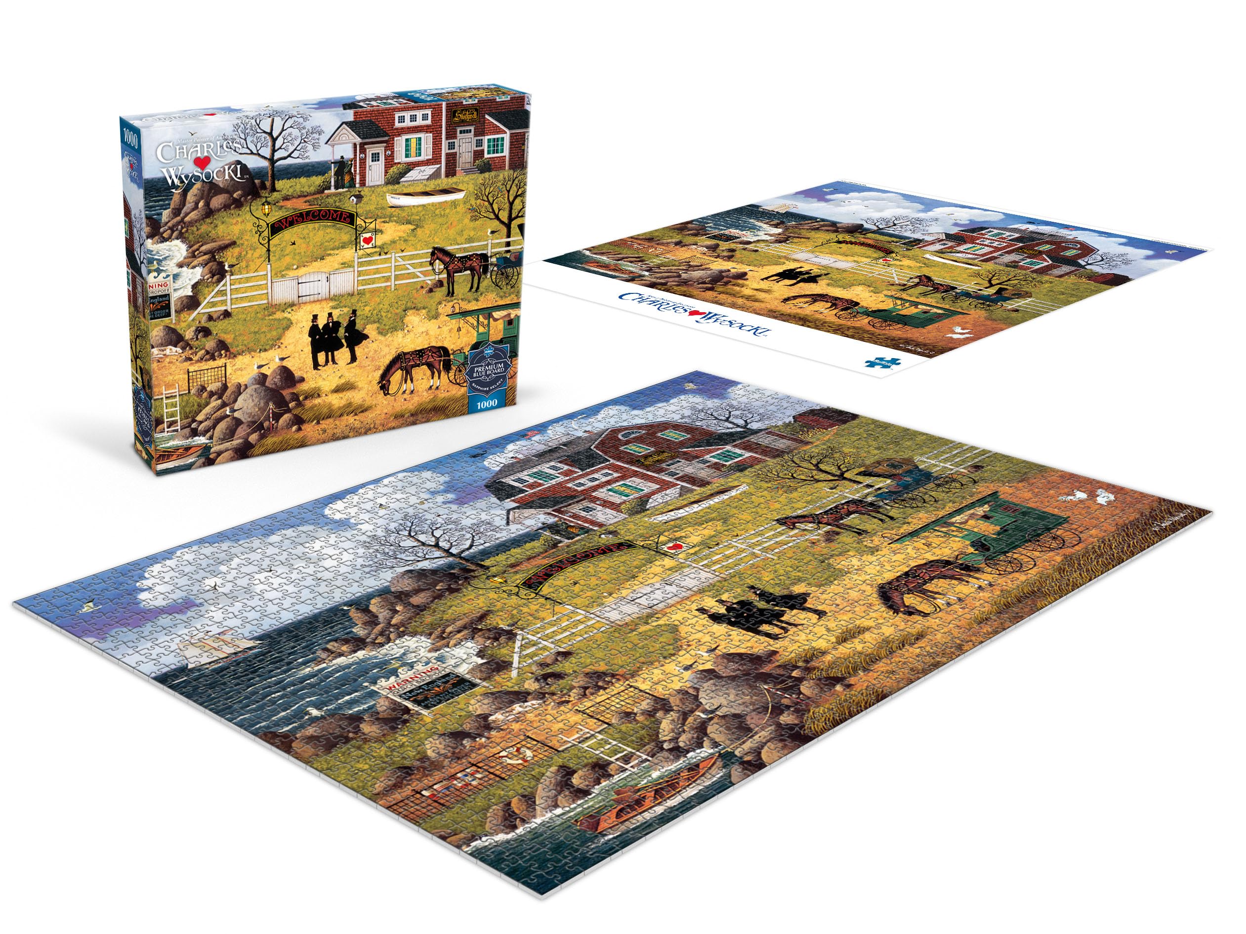 Foto 3 | Rompecabezas Buffalo Games Sapphire Select 1000 Piezas - Venta Internacional.