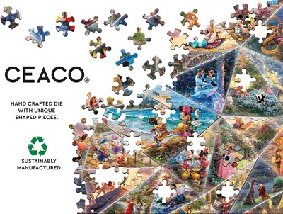 Foto 5 | Rompecabezas De Ceaco Thomas Kinkade Disney Collage De 2000 Piezas - Venta Internacional.
