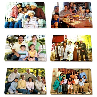 Foto 1 | Puzzle Melissa & Doug Para Familias Multiculturales, Juego De 6 - Venta Internacional.