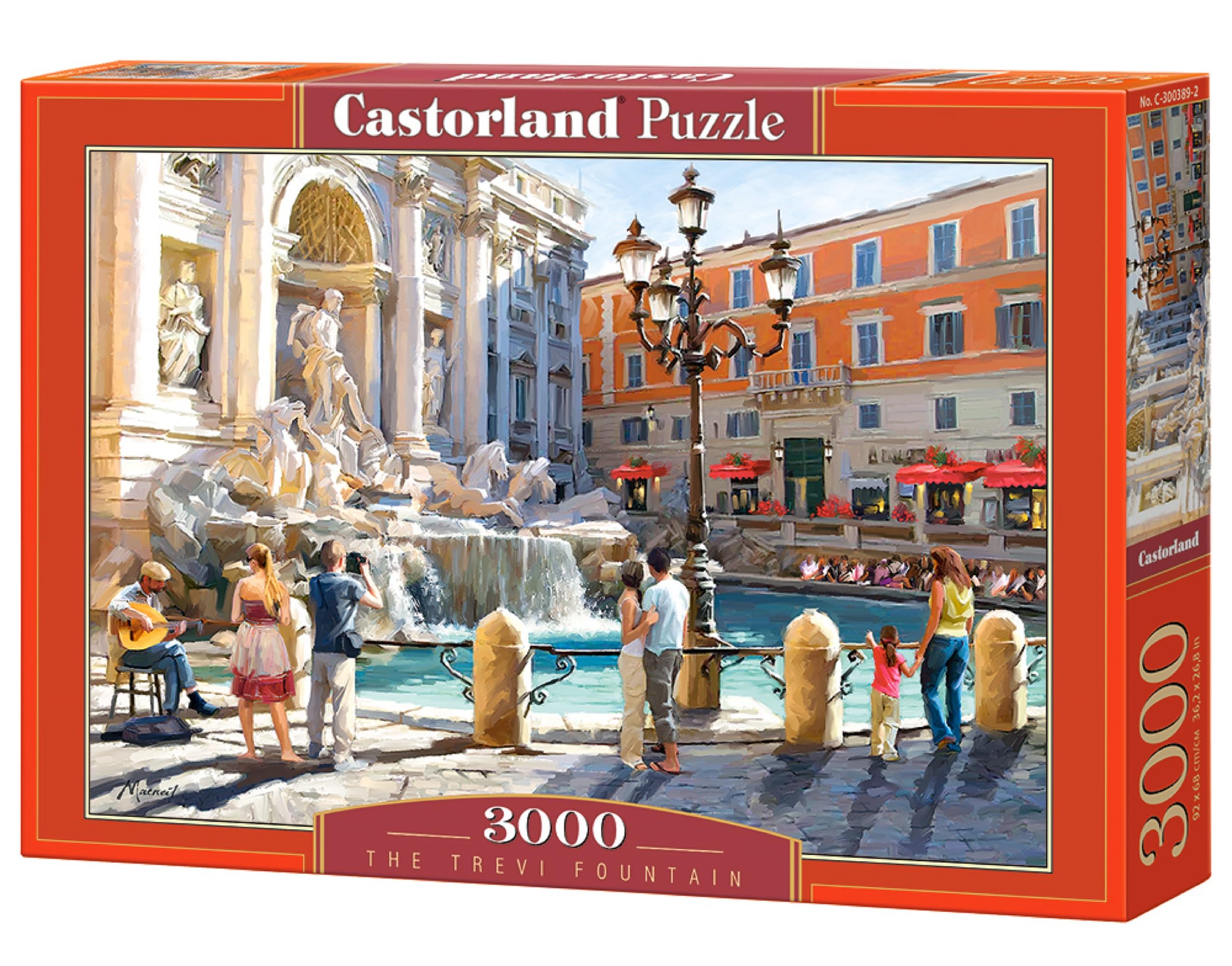 Foto 2 pulgar | Puzzle Castorland La Fontana De Trevi 3000 Piezas - Venta Internacional.