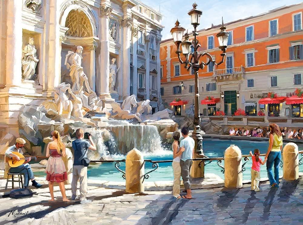 Foto 2 | Puzzle Castorland La Fontana De Trevi 3000 Piezas - Venta Internacional.