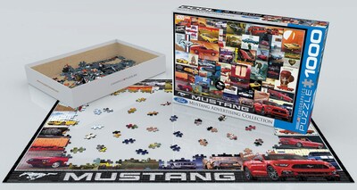 Foto 3 | Rompecabezas Eurographics Ford Mustang Vintage Ads 1000 Piezas - Venta Internacional.