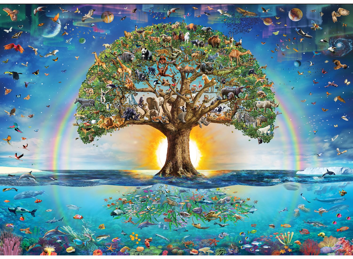 Foto 1 | Rompecabezas Árbol De La Vida De Anatolia De 3000 Piezas - Venta Internacional.