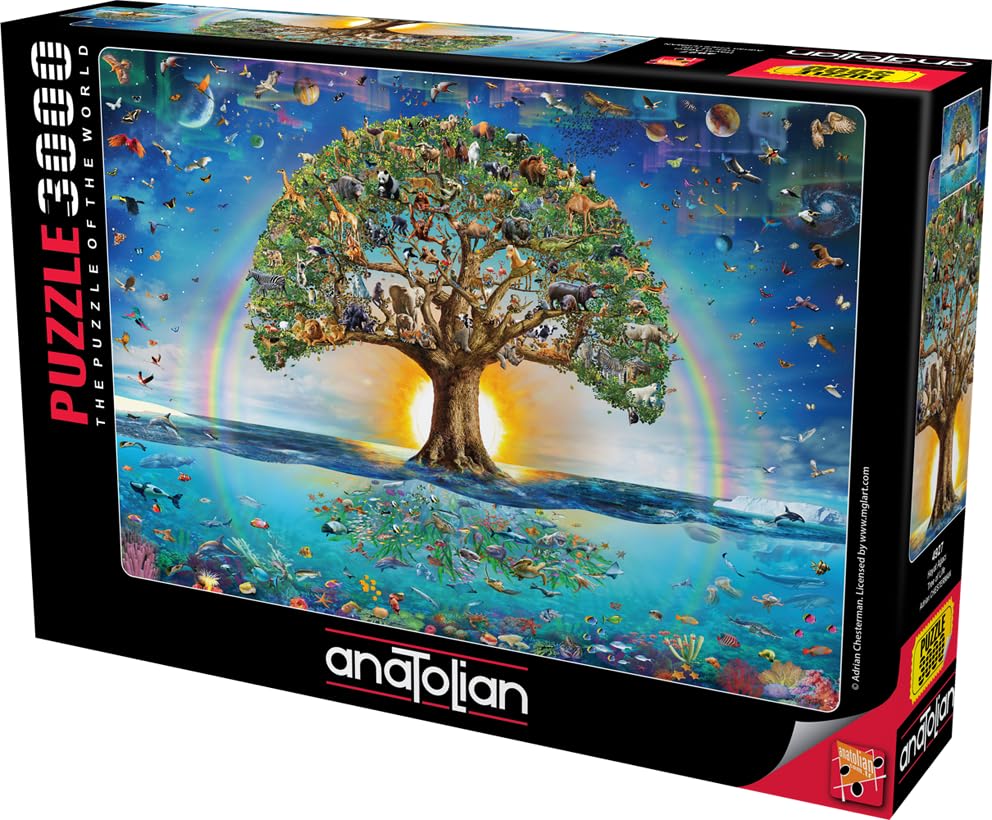 Foto 3 pulgar | Rompecabezas Árbol De La Vida De Anatolia De 3000 Piezas - Venta Internacional.