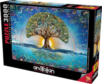 Foto 2 | Rompecabezas Árbol De La Vida De Anatolia De 3000 Piezas - Venta Internacional.