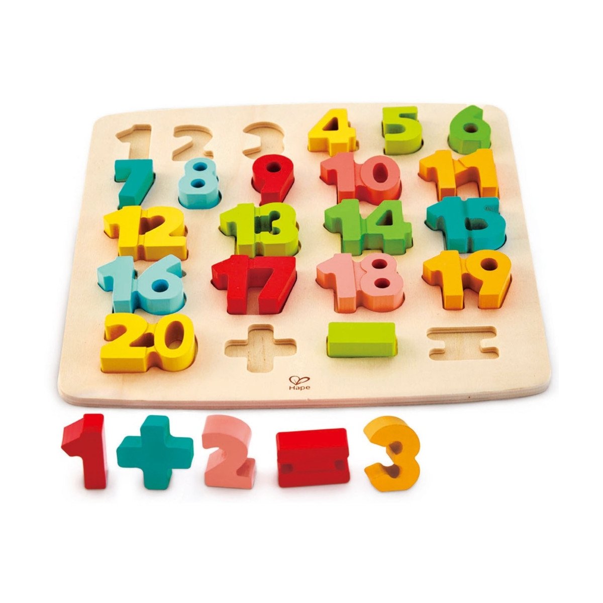 Foto 2 pulgar | Juguete Con Forma De Rompecabezas, Números Gruesos Y Contadores Para Niños En Edad Preescolar - Venta Internacional.