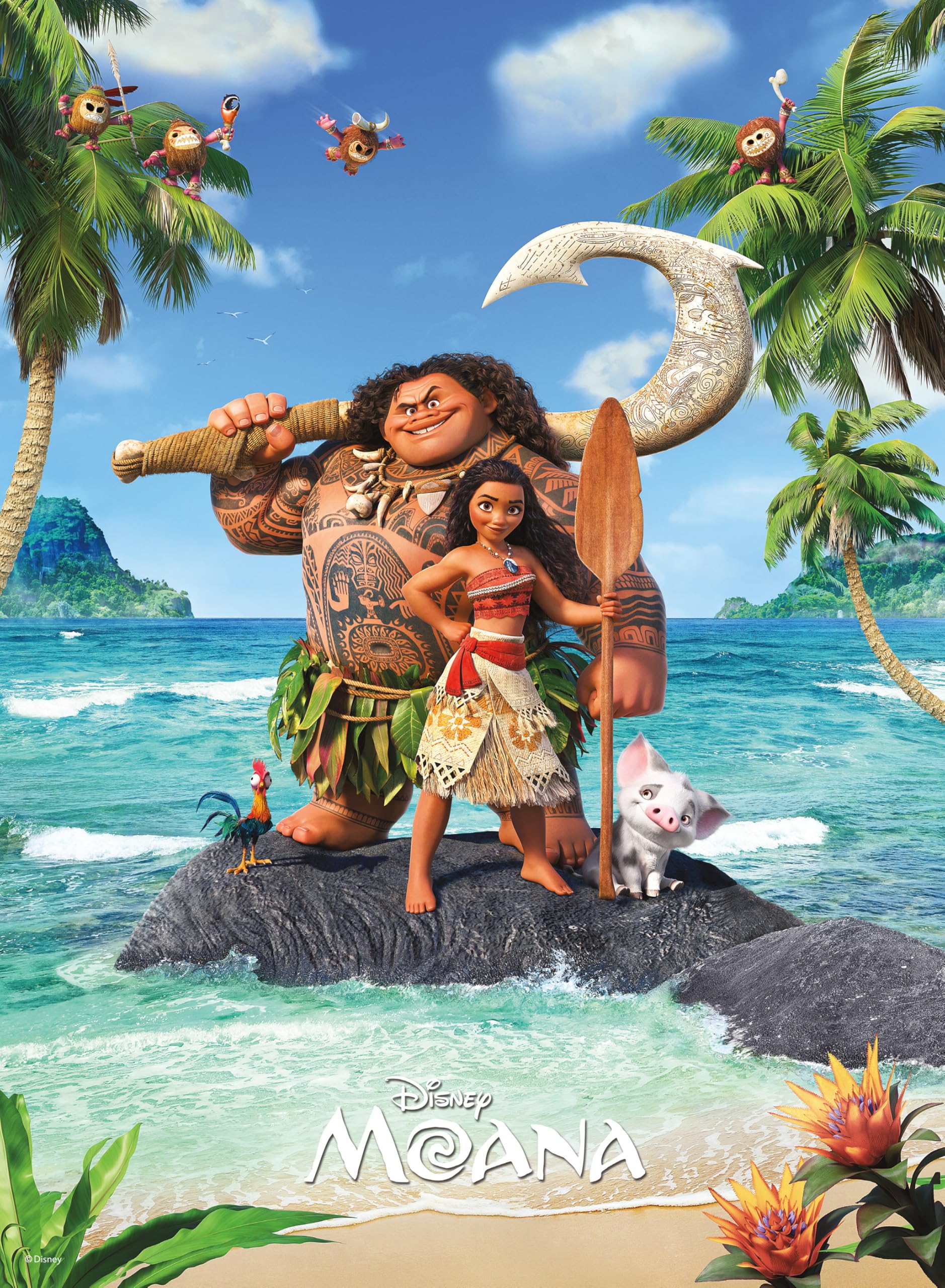 Foto 1 | Rompecabezas Ceaco Disney Moana 100 Piezas - Venta Internacional.