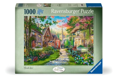 Foto 2 | Rompecabezas Ravensburger Church Lane 1000 Piezas Para Adultos - Venta Internacional.