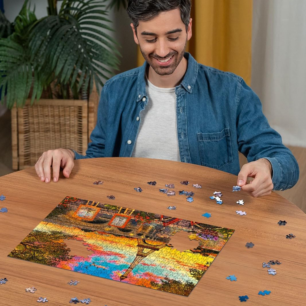 Foto 4 pulgar | Rompecabezas Ravensburger Tranquil Harbour 500 Piezas - Venta Internacional.