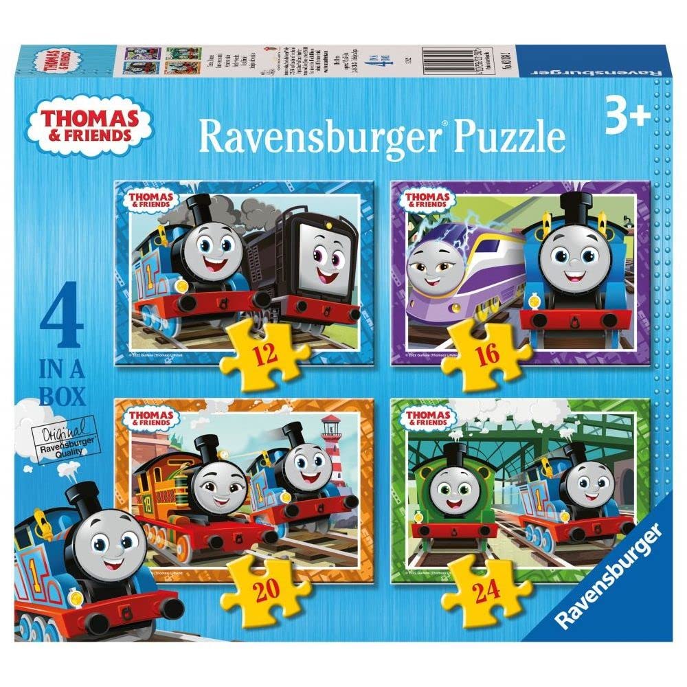 Foto 2 pulgar | Rompecabezas Ravensburger Thomas & Friends 3 Años O Más 4 En 1 - Venta Internacional.