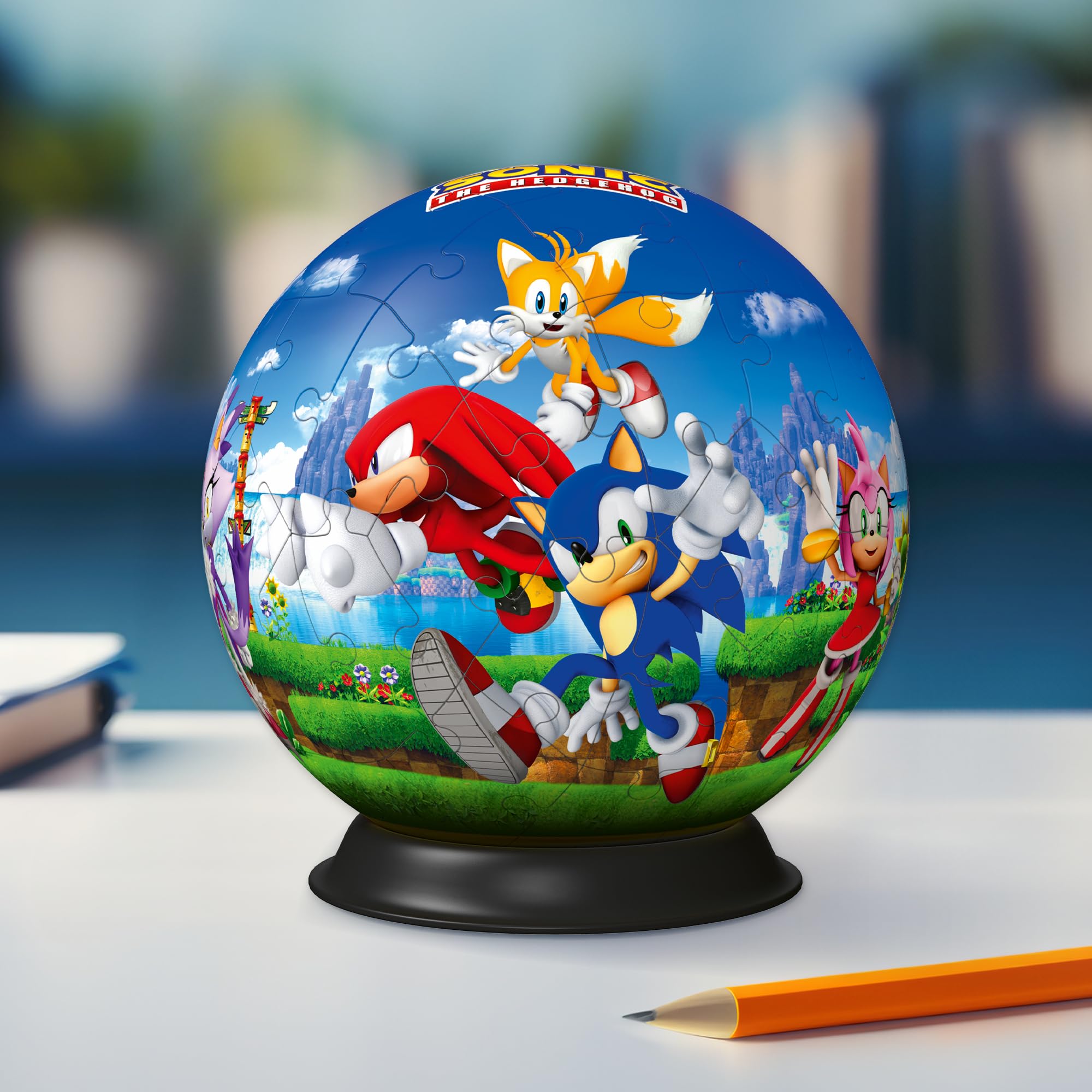 Foto 5 pulgar | Bola De Rompecabezas Ravensburger Sonic The Hedgehog 11592 - Venta Internacional.