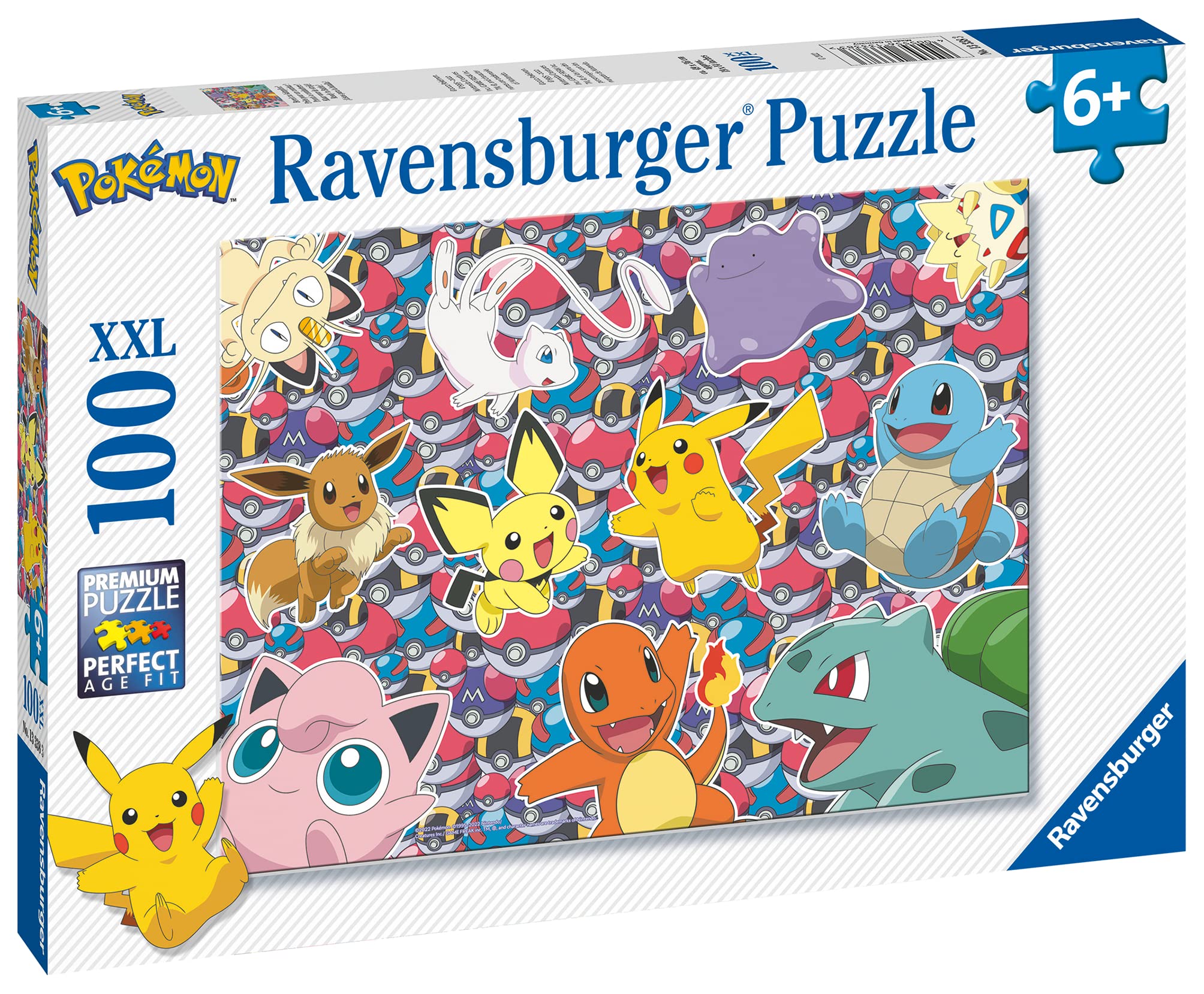 Foto 3 pulgar | Rompecabezas De Pokémon Ravensburger Para Niños A Partir De 6 Años, Xxl, 100 Piezas, Pikachu Toys - Venta Internacion