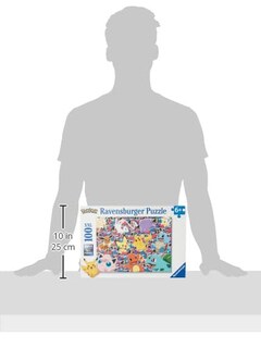 Foto 3 | Rompecabezas De Pokémon Ravensburger Para Niños A Partir De 6 Años, Xxl, 100 Piezas, Pikachu Toys - Venta Internacion
